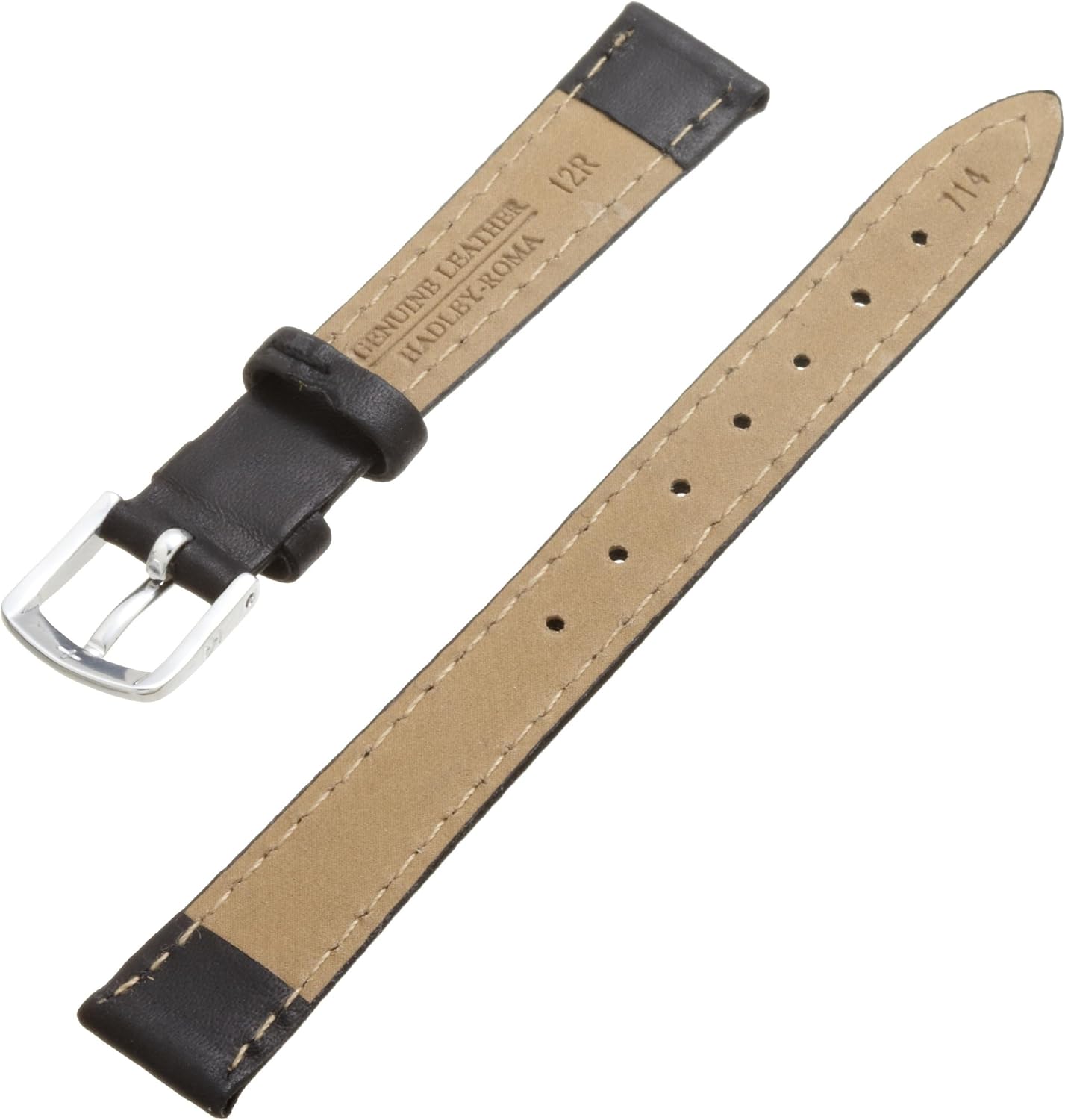 Hadley-Roma Women's LSL714RA 100 Genuine Leather Strap Watchband