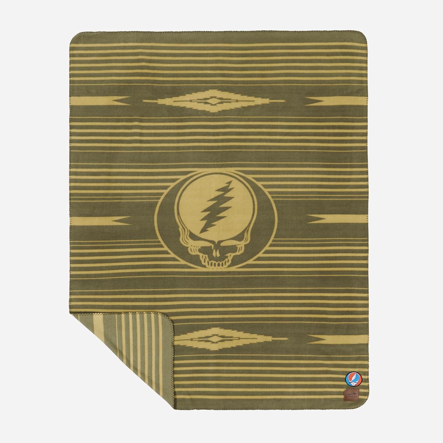 Slowtide x Grateful Dead, Jammer Oversized Plush Fleece Throw Blanket, 55 x 70 in Grateful Dead "Jammer"