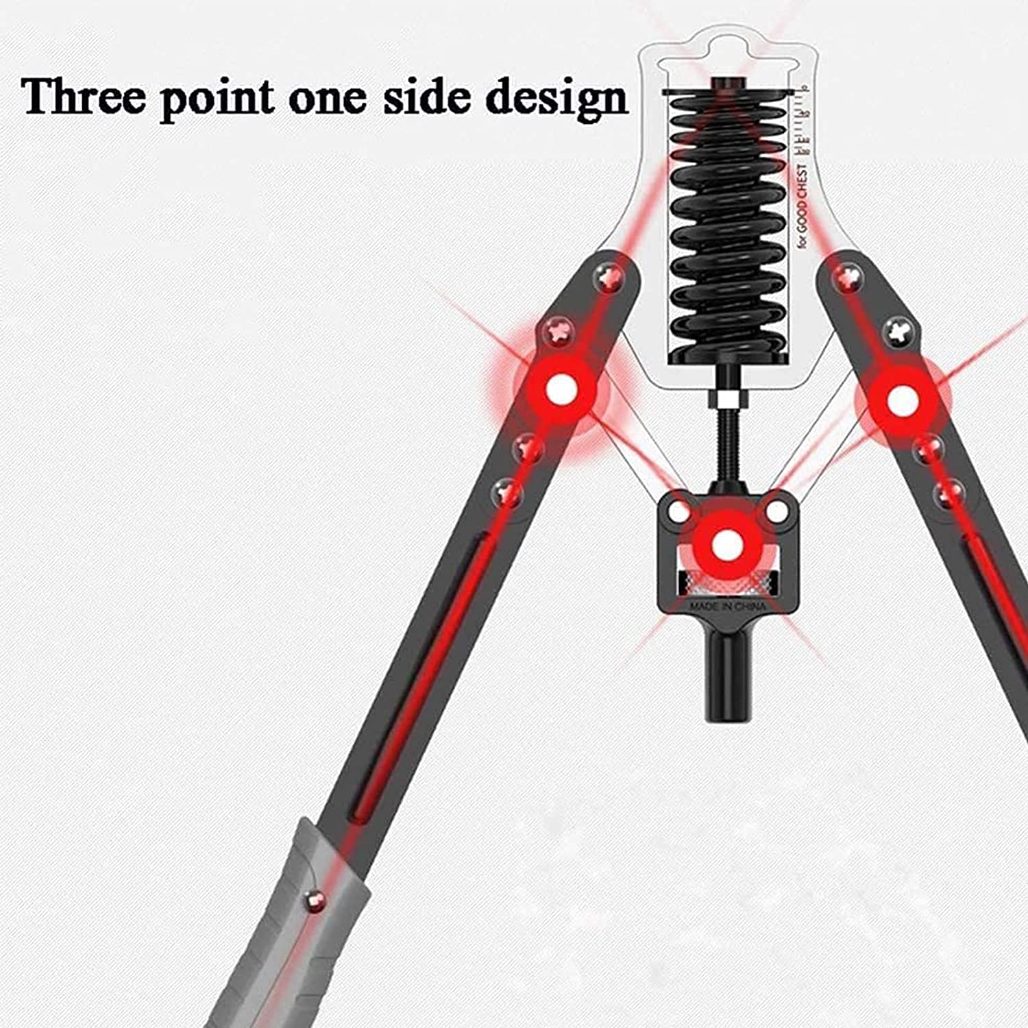 Regulowane hydrauliczne ćwiczenia ramion - Power Twister ekspander klatki piersiowej Resi 10-150 kg sprzęt do treningu siłowego do domowej siłowni budowania mięśni i poprawy sprawności