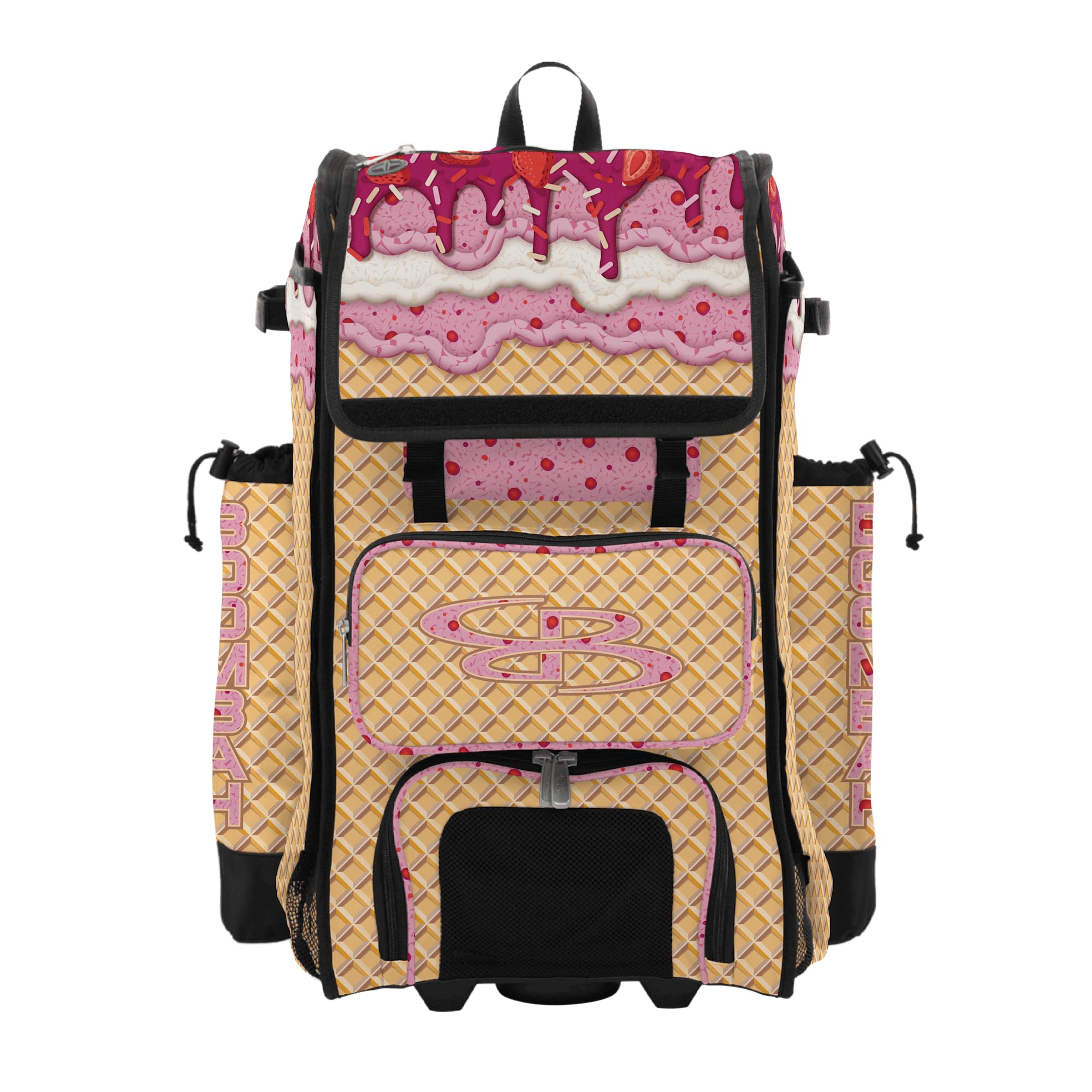 Amazon.com : Boombah Rolling Catchers Superpack Bat Bag - 23-1/2
