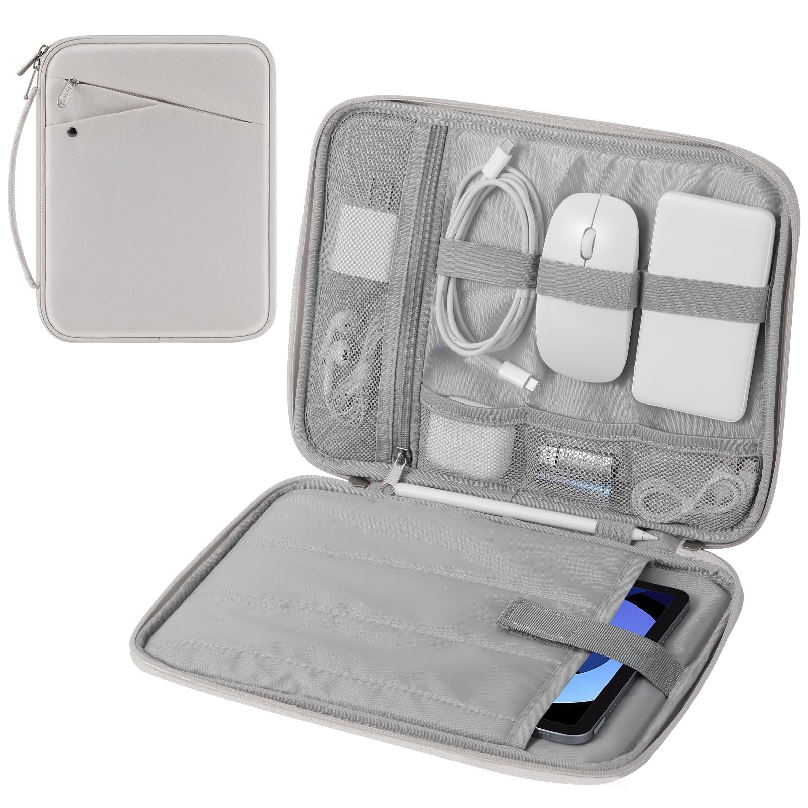 MoKo 9-11 Inch Tablet Sleeve Carry Case Padded Protective Bag with Handle