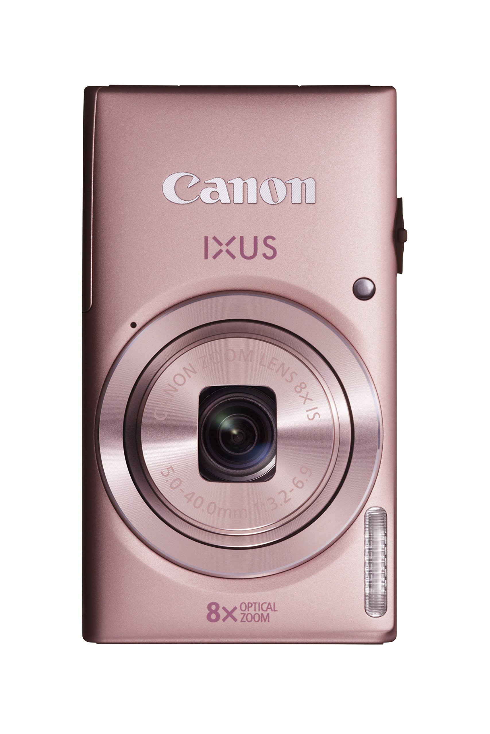Canon IXUS 135 - Cámara compacta de 16 MP (Pantalla de 2.7", Zoom óptico 8X, estabilizador, vídeo Full HD), Rosa