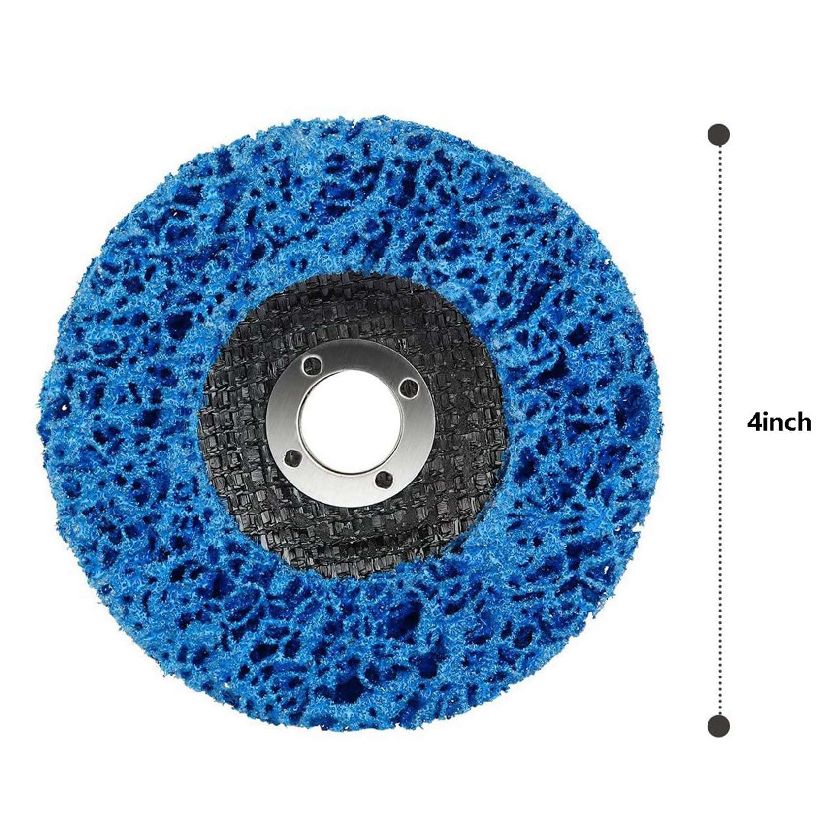 18 Piezas de Discos de Pelado de Pintura, Discos de Tira de óxido de Rueda para Amoladora Angular de 100 mm para Fibra Vidrio Madera Y Metal Productos