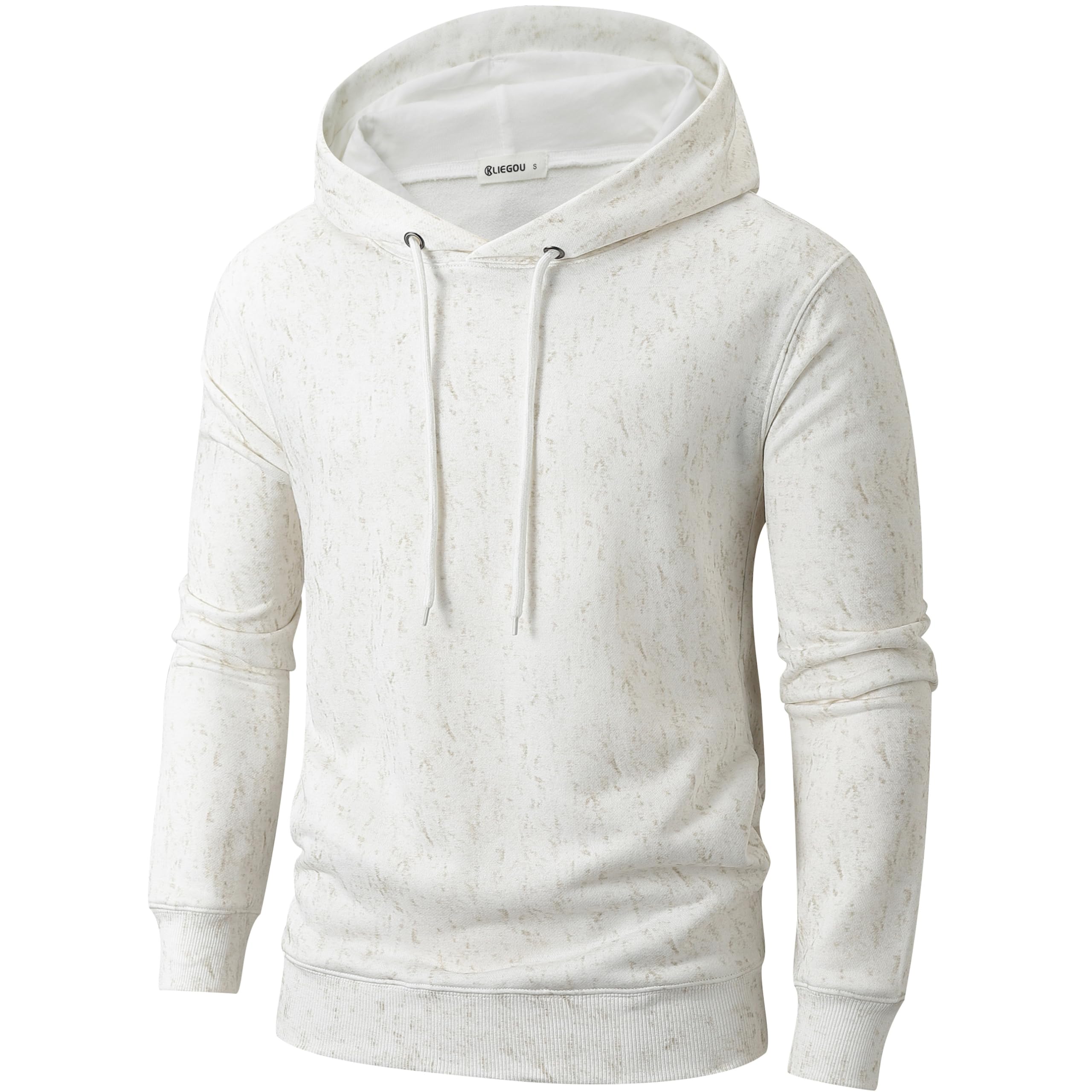 Mens Tie-Dye Pullover Hooded Sweatshirt