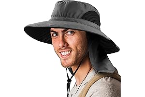 SUN CUBE Wide Brim Hat - Your Comfort on Fishing, Hiking, Beach, Casual
