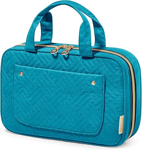 Vista 18 de Yarwo Estuche para agujas de tejer (hasta 10.6 pulgadas), organizador de ganchos de ganchillo con doble asa para agujas de tejer circulares