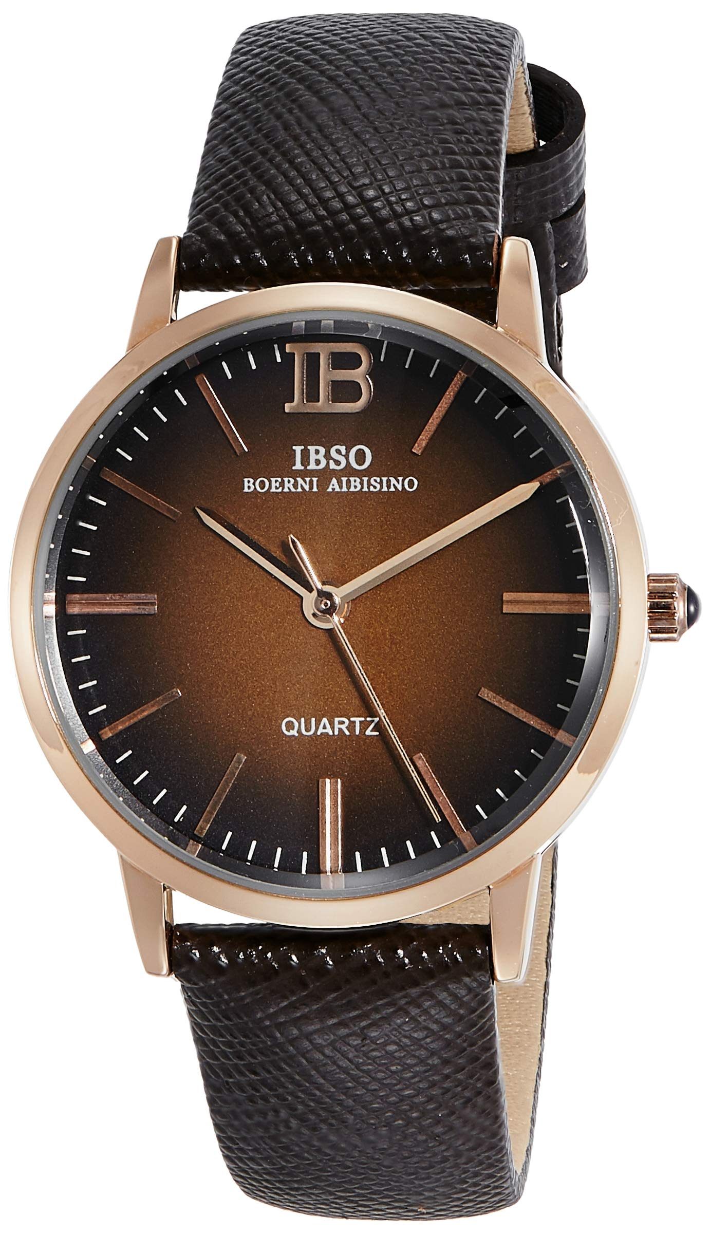 IBSO Analog Brown Dial Women's Watch - S3803lbr