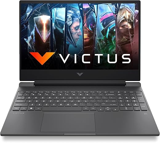 HP Victus Gaming Laptop, AMD Ryzen 5 5600H, 4GB RTX 3050 GPU, 15.6-inch (39.6 cm) FHD IPS 144Hz, 8GB DDR4, 512GB SSD, Backlit KB, 9ms Response time…