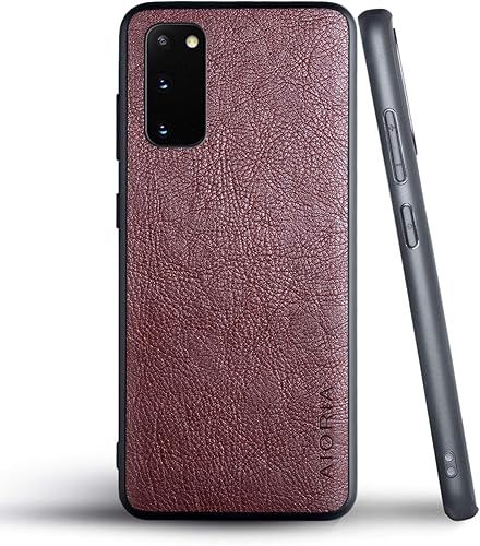 Vista 120 de Funda protectora completa para Samsung Galaxy S20 FE 5G, 6.5 pulgadas Premium PU cuero cubierta retro negocio diseño completo funda protectora