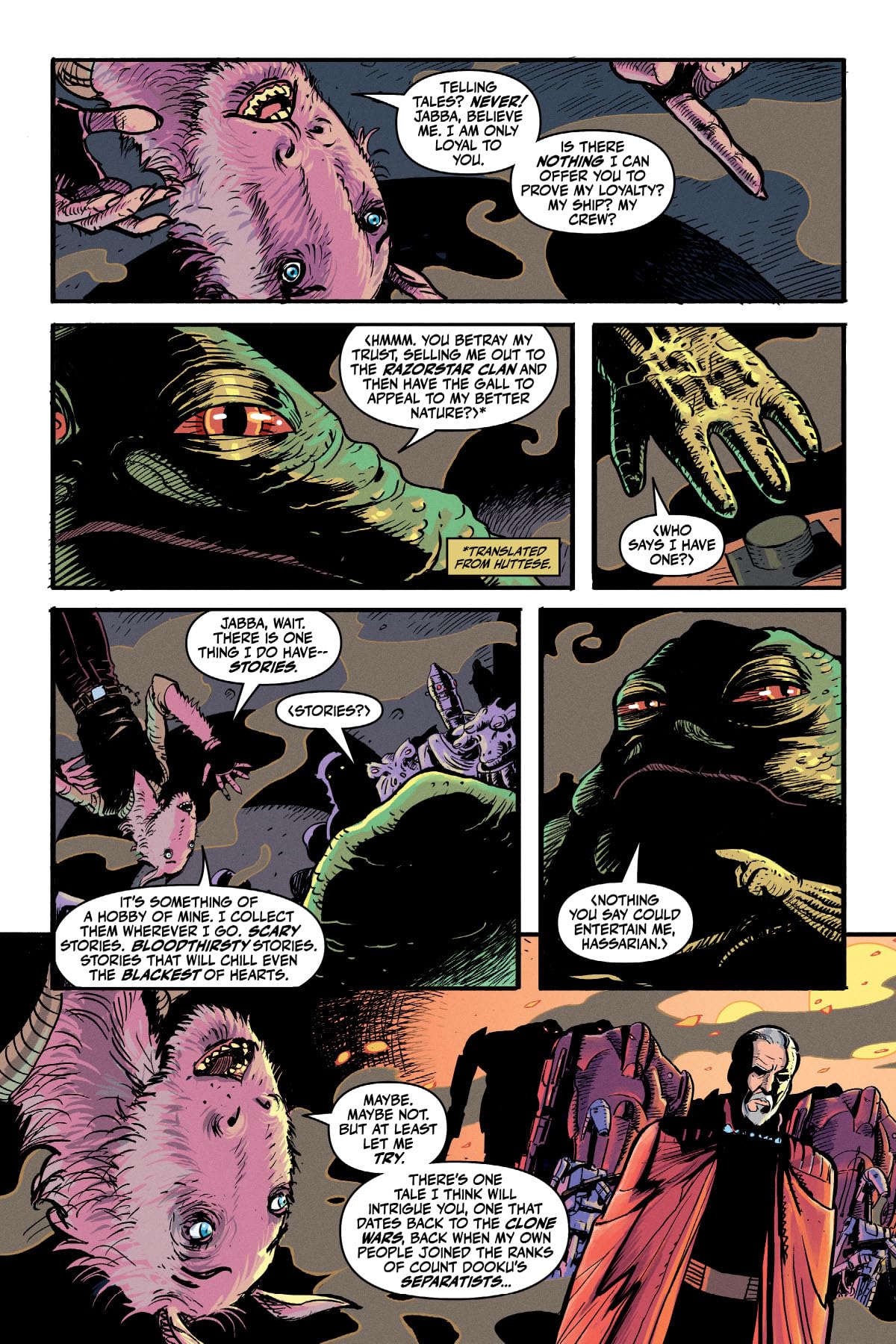 STAR WARS TALES FROM THE RANCORS PIT HC