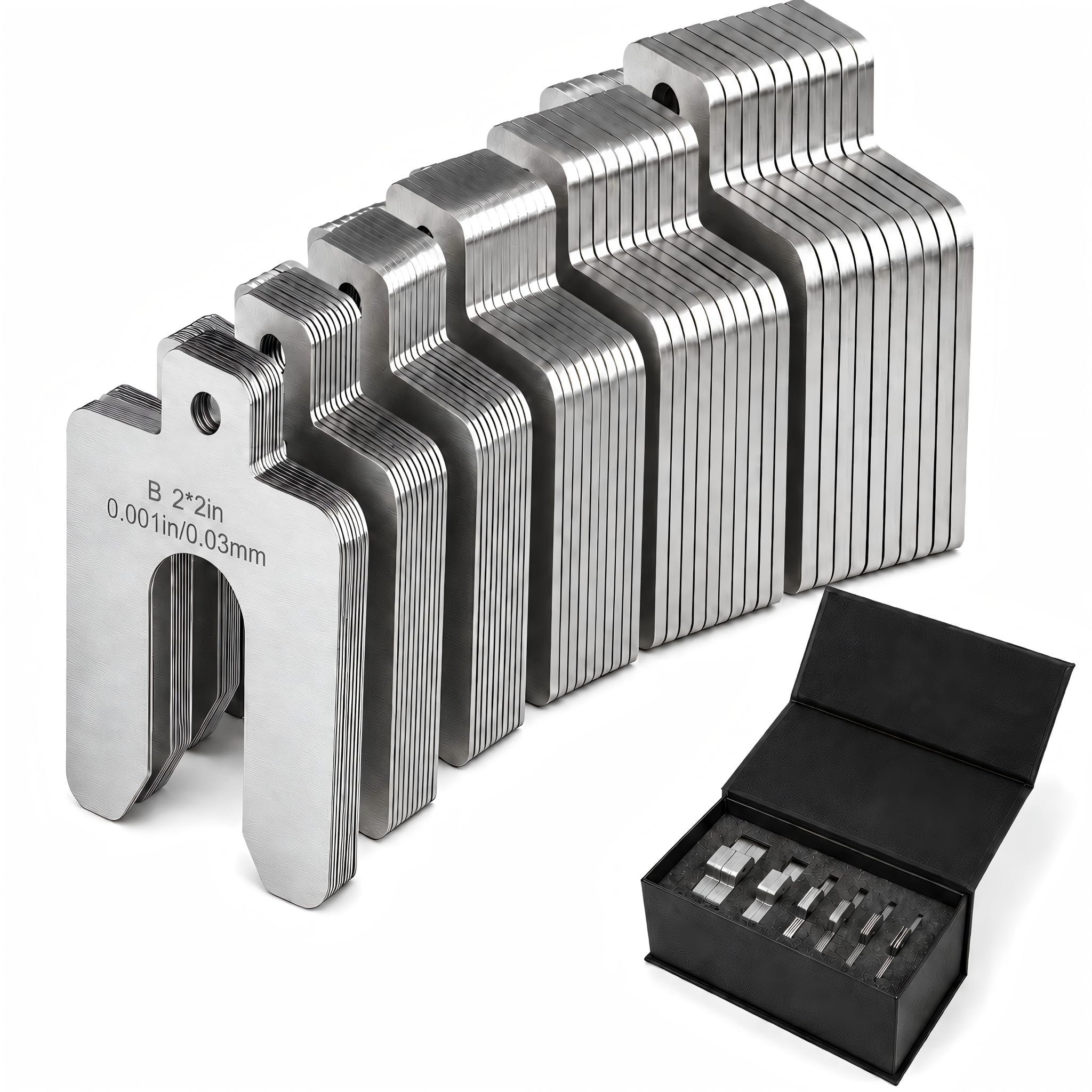 304 Stainless Steel Shim Kit - 60 Piece -10