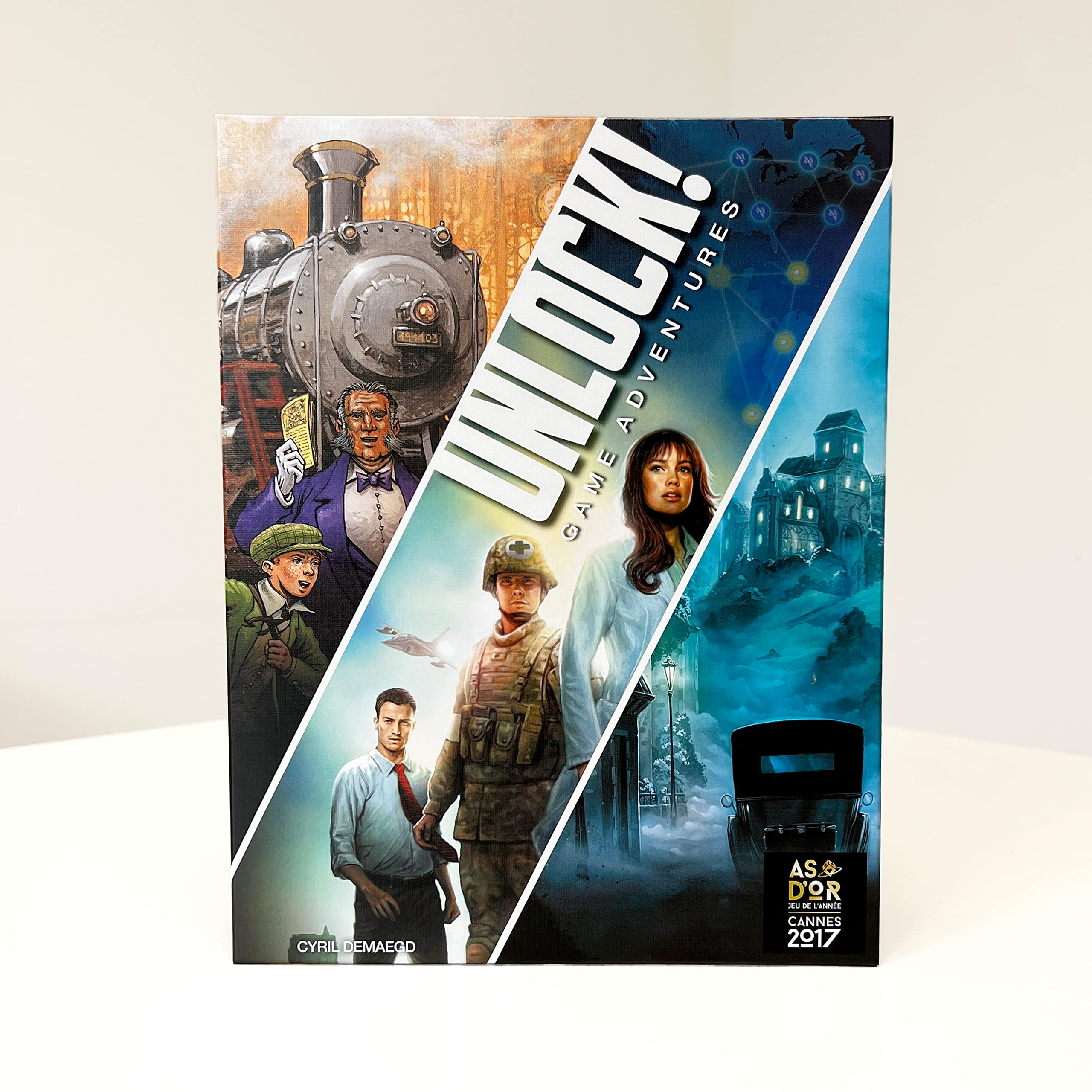 Asmodee Unlock!, Game Adventures, Gioco da Tavolo con