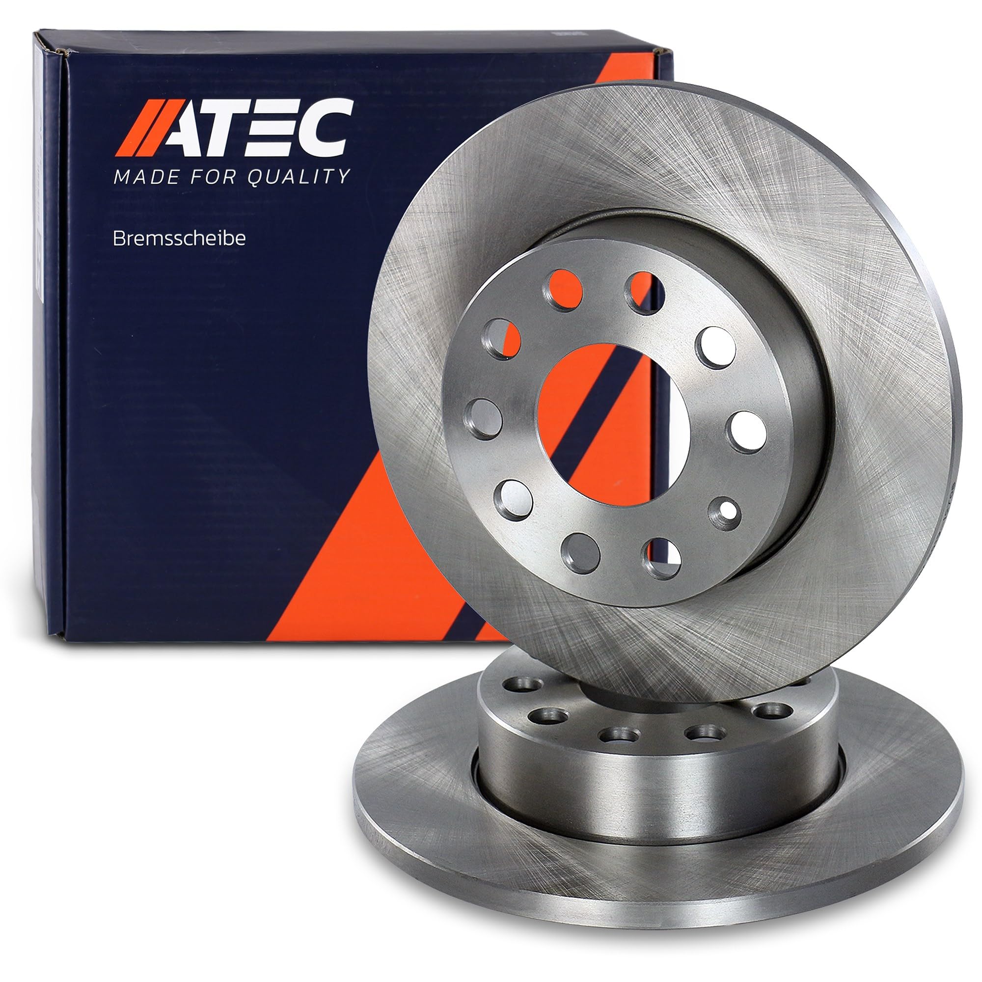 Set di freni ATEC Germany incl. dischi freno anteriori Ø 288 mm ventilati + | Compatibile con: AUDI A3, A3 Sportback, SEAT ALTEA, TOLEDO III, SKODA OCTAVIA II, OCTAVIA II Combi, SUPERB II