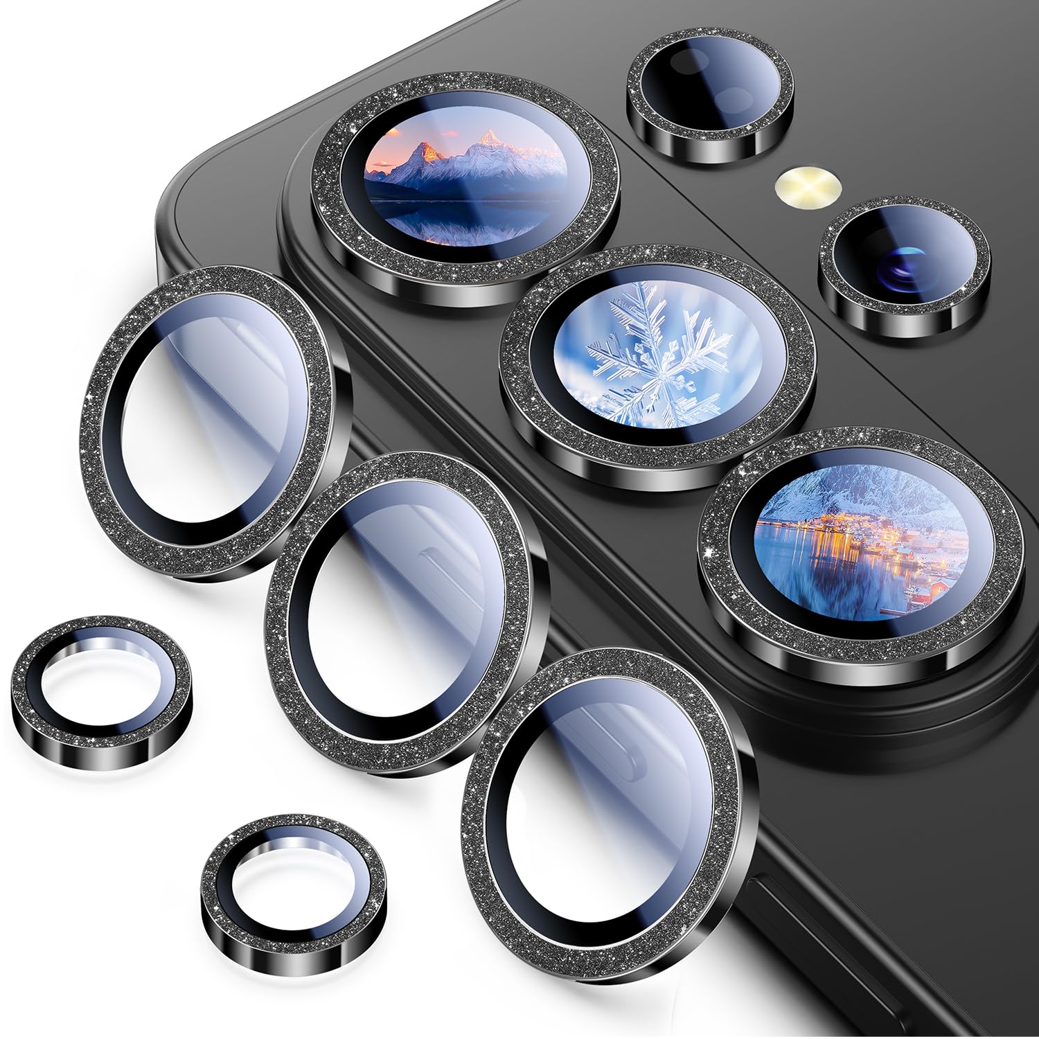 Uyiton for Samsung Galaxy S26 Ultra Camera Lens Protector, Unique Design