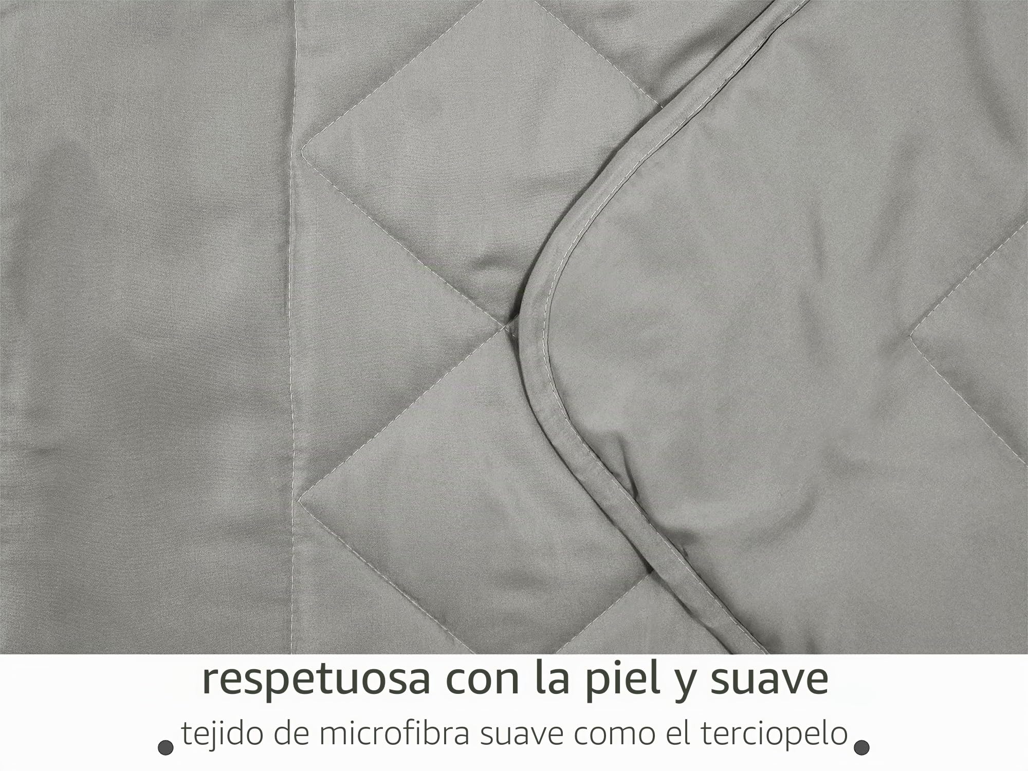 npluseins Cama Colcha Verano, 135x200cm, Manta Cama, Fina y Ligera de Microfibra, Colcha Verano Cama 135, 732.932 - Gris
