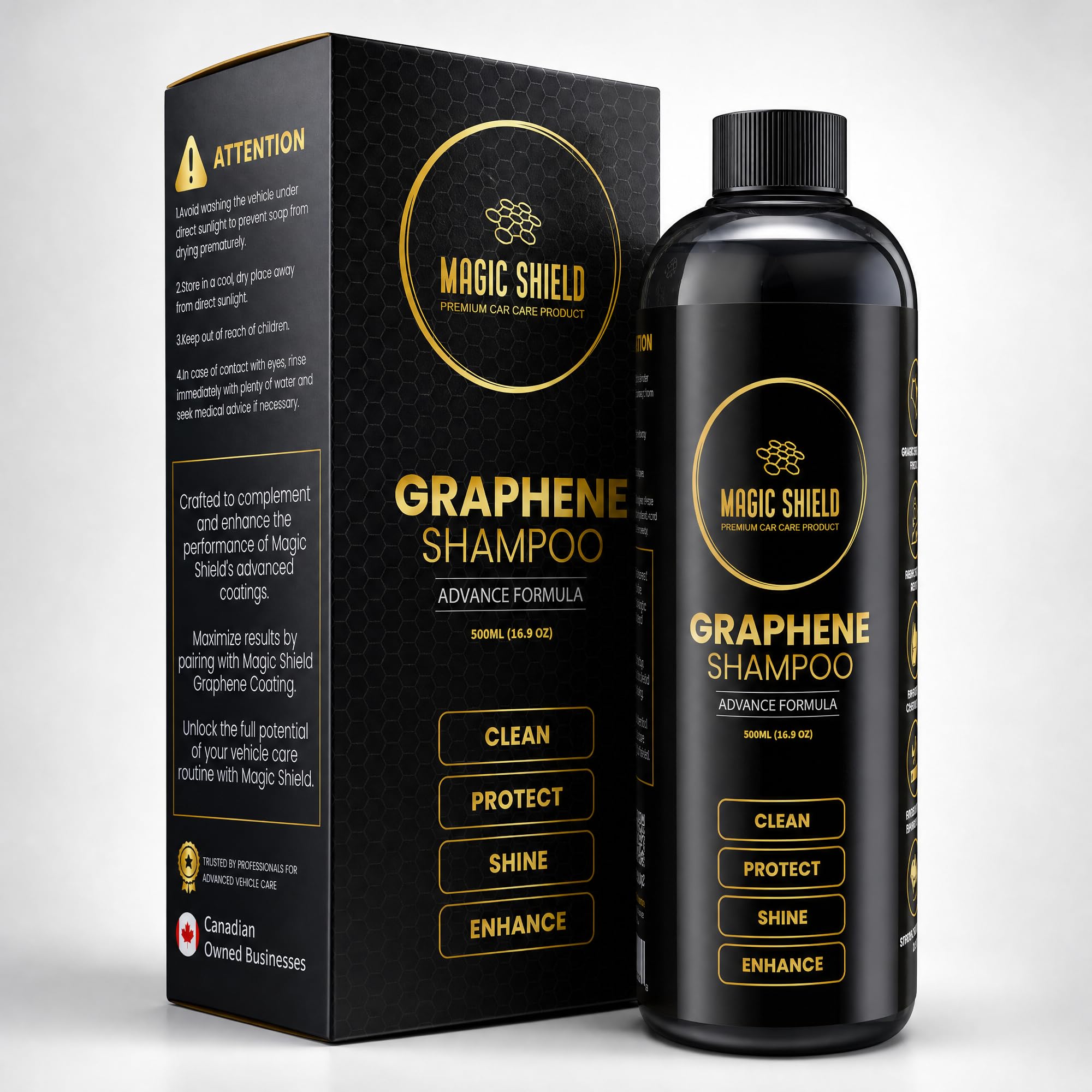 Magic Shield Graphene Shampoo 16 oz