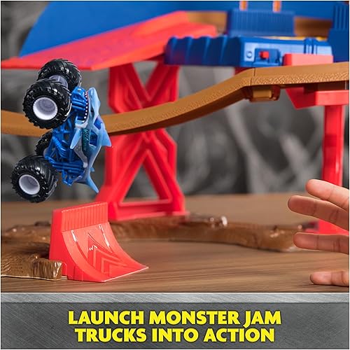 Vista 11 de Monster Jam, Paquete de 12 camiones monstruo fundidos a presión a escala 1:64 para niños y niñas, juguetes para niños de 4 a 6 años en adelante