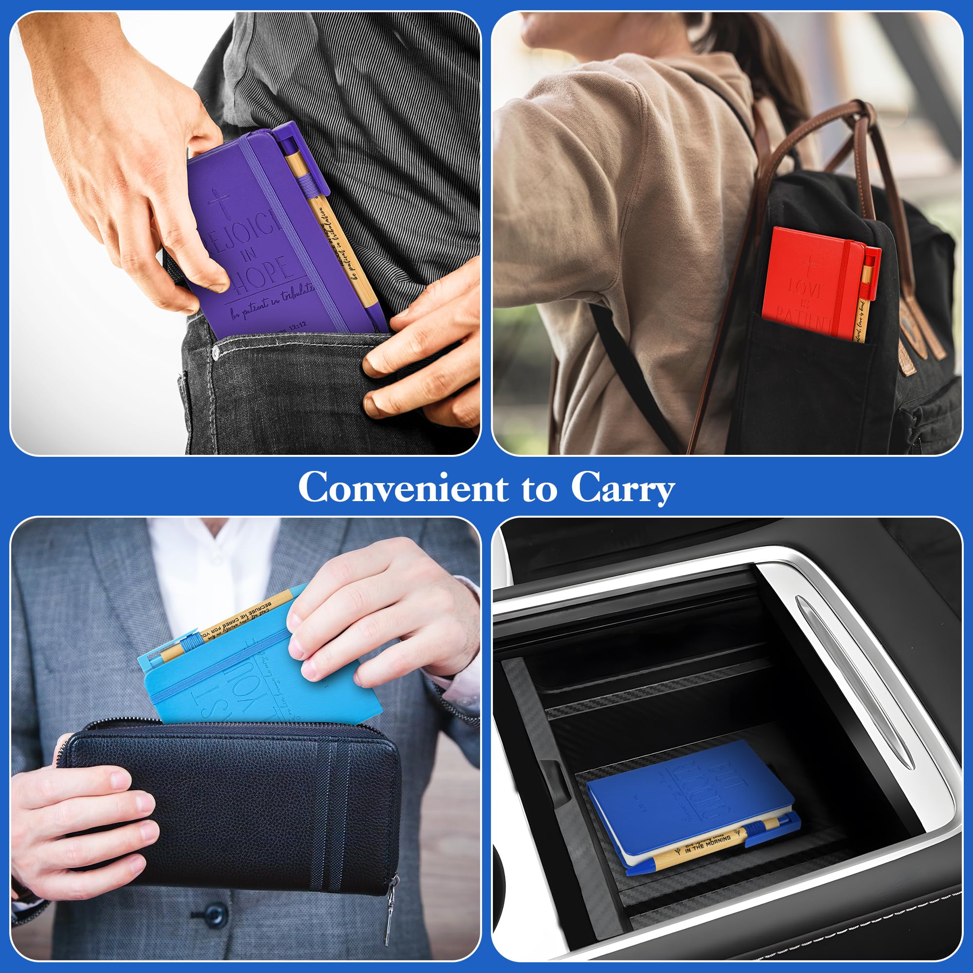 Snapklik.com : INSADA 7-Sets A6 Inspirational Pocket Journals
