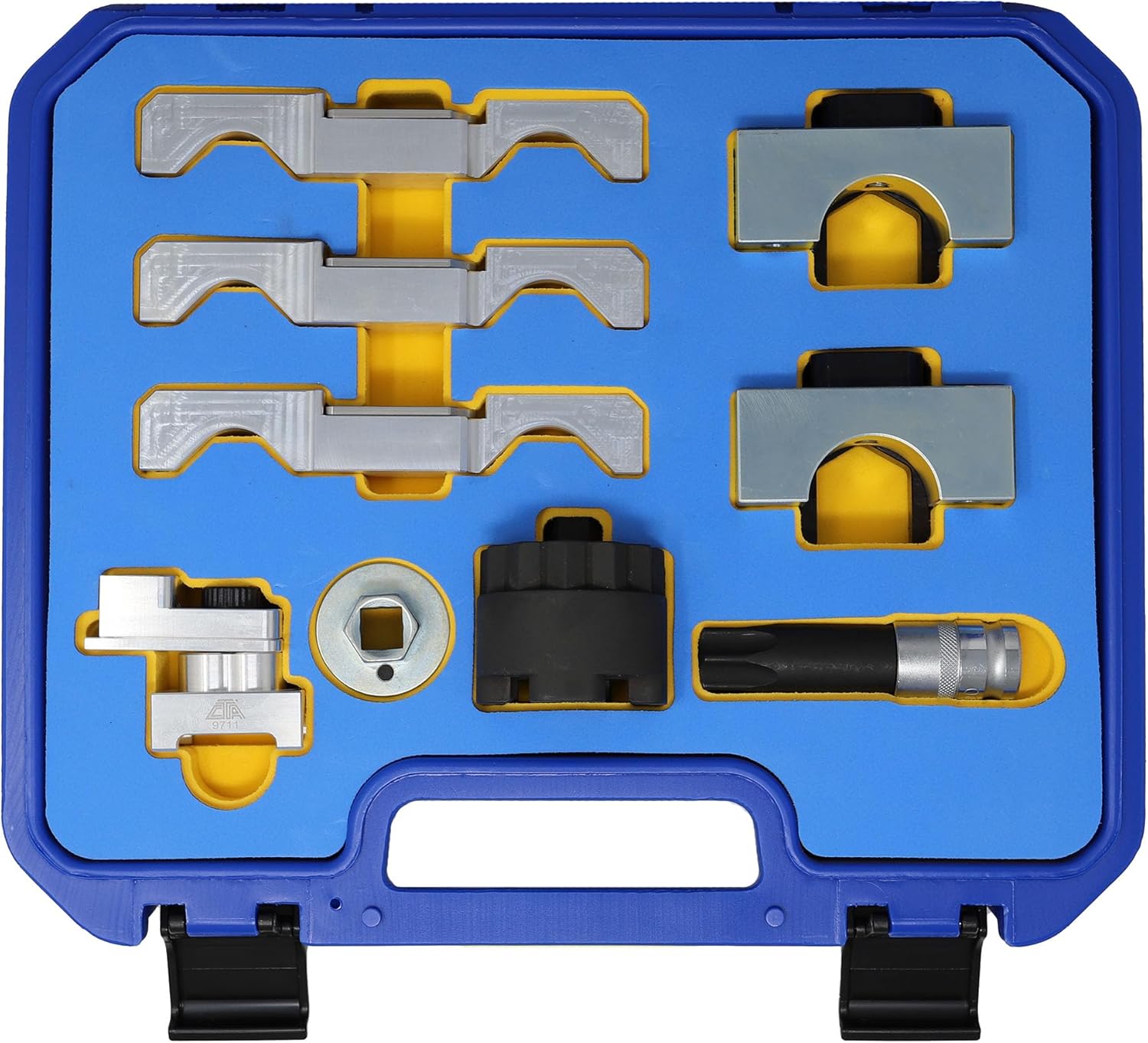CTA Tools 9711 Timing Tool Kit - Precision Timing Set for Camshaft Positioning, Compatible with Mercedes-Benz AMG A45, CLA45, GLA45 - Replacement for Factory Tools W139589004000 & W139589003100