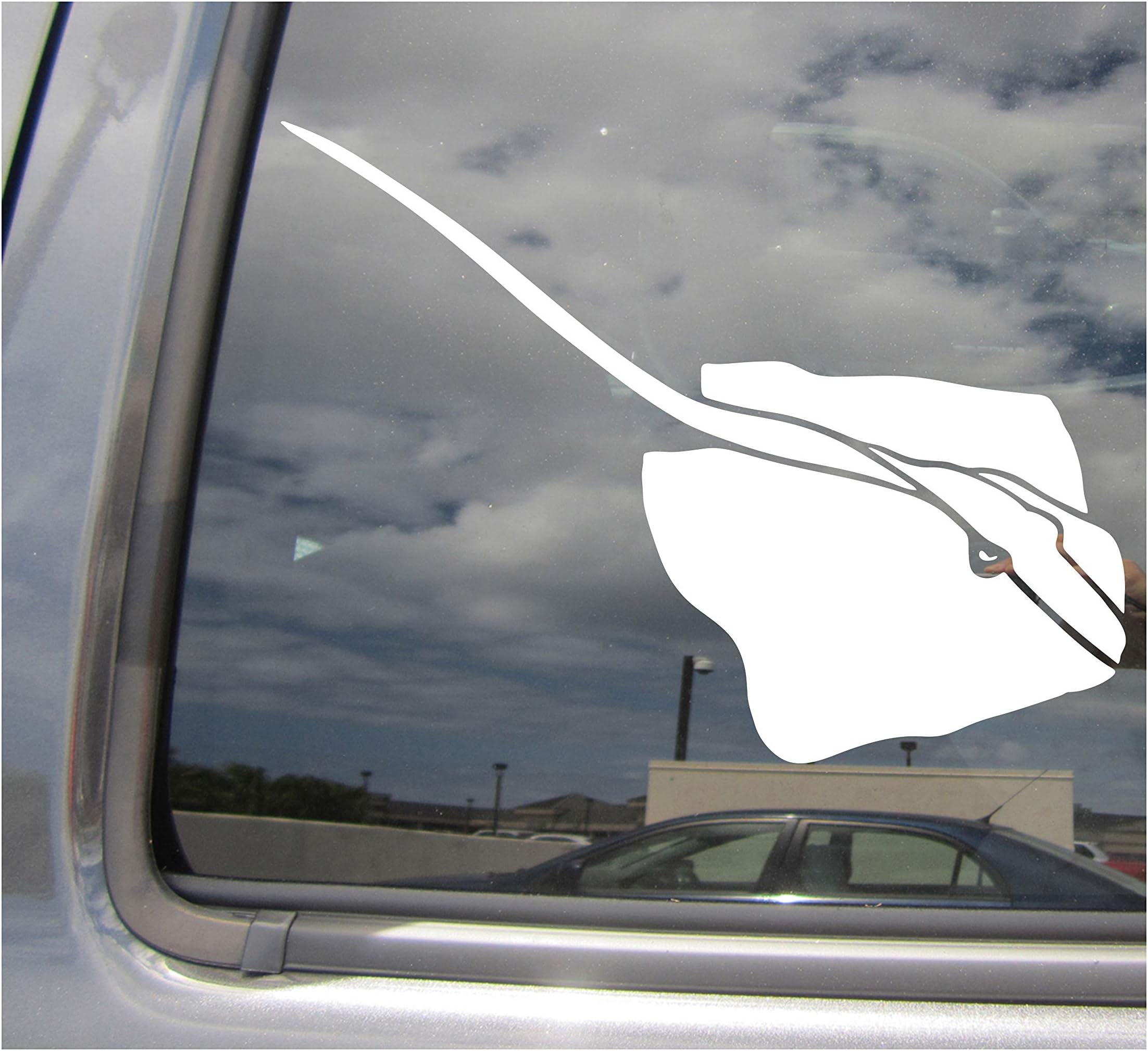 Stingray Sting Ray - Cars Trucks Moped Helmet Hard Hat Auto Automotive Craft Laptop Vinyl Decal Store Window Wall Sticker 01071