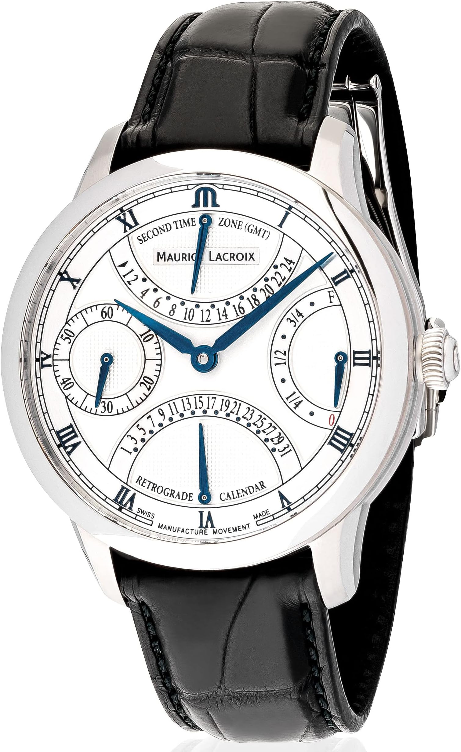 Maurice Lacroix Masterpiece Double Retrogade Automatic Watch, ML191, Date