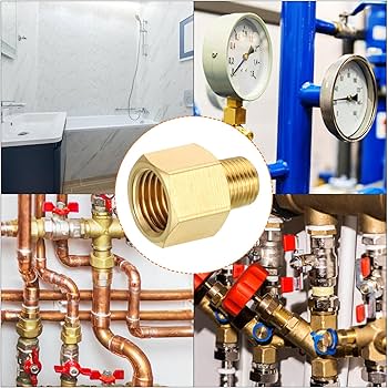 Amazon.co.jp: uxcell 黄銅管継手六角レジューサアダプター 1