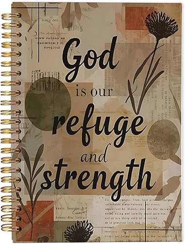 Miniatura 19 de Faith Can Move Mountains - Cuaderno cristiano - Regalos cristianos inspiradores para mujeres, cuadernos de diario bíblico para tomar notas, cuaderno