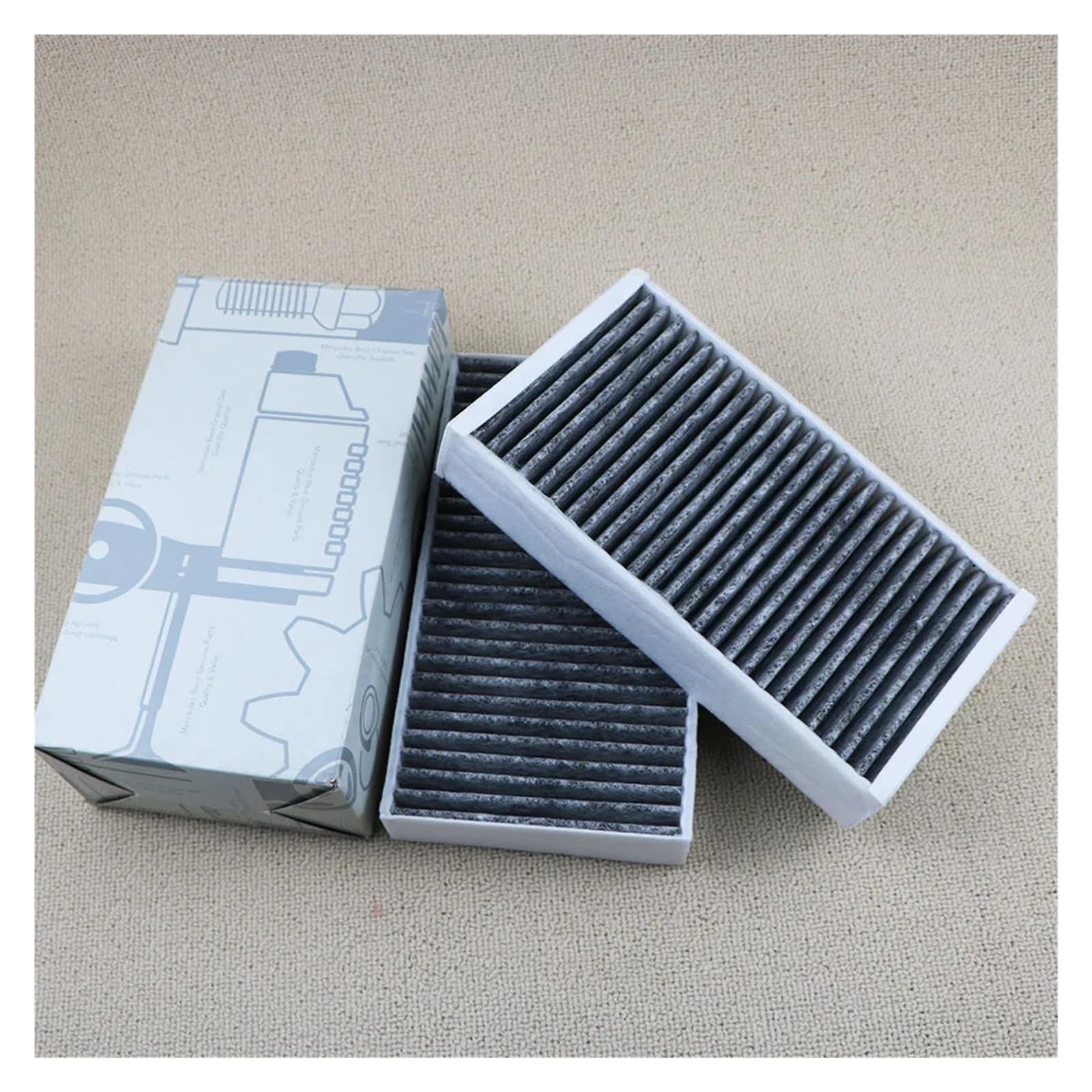Fit For M-e-r-c-e-d-e-s-B-e-n-z W164-ML350 500,W251-R300 R300L R350/550 GL320 GL450 ML320 1648300218 A1648300218 Carbon Cabin Air Filter