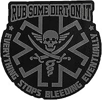 Vista 2 de Rub Some Dirt On It - Adhesivo adhesivo para parachoques (gris)