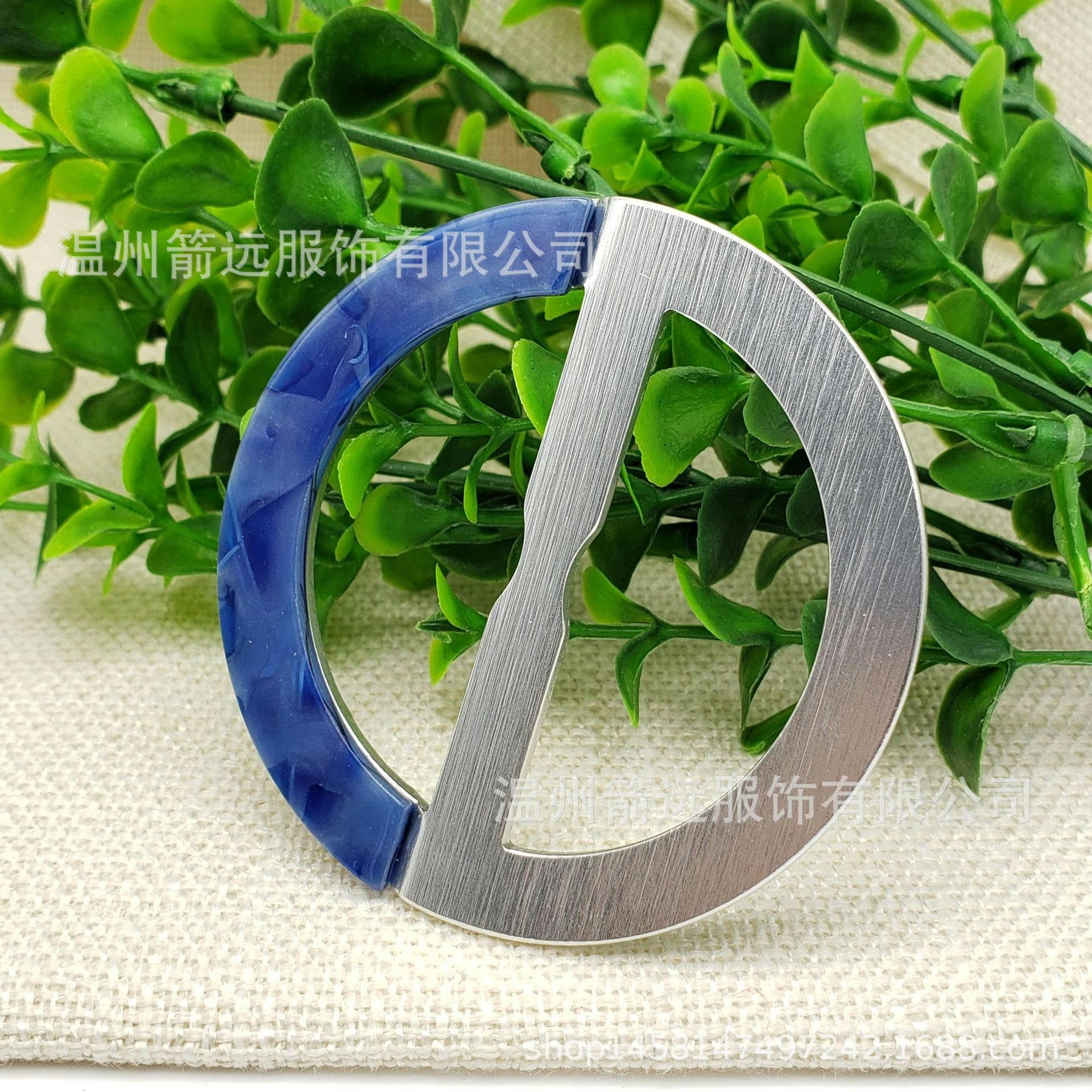 Wewnętrzny 23/50 mm 6 szt. okrągły metalowy pasek z żywicy klamra jedwabny szalik pierścień klips klamra talii T shirt spinki do krawata dla kobiet płaszcz plecak pasek