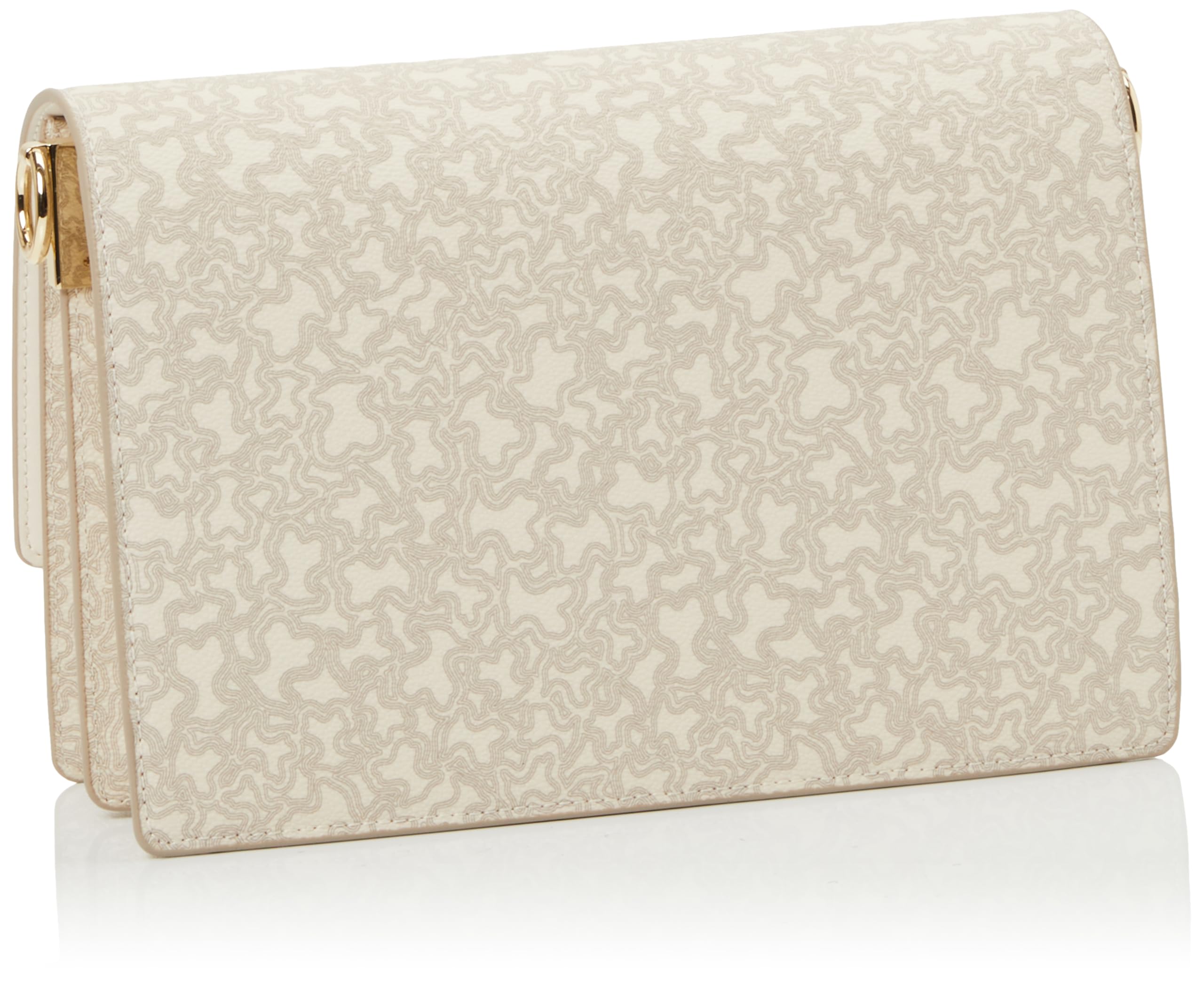 TOUS Bandolera Mediana Audree Beige, Para Mujer, Medidas 16,5 x 25 x 12,5 cm, Colección Kaos Mini Lines