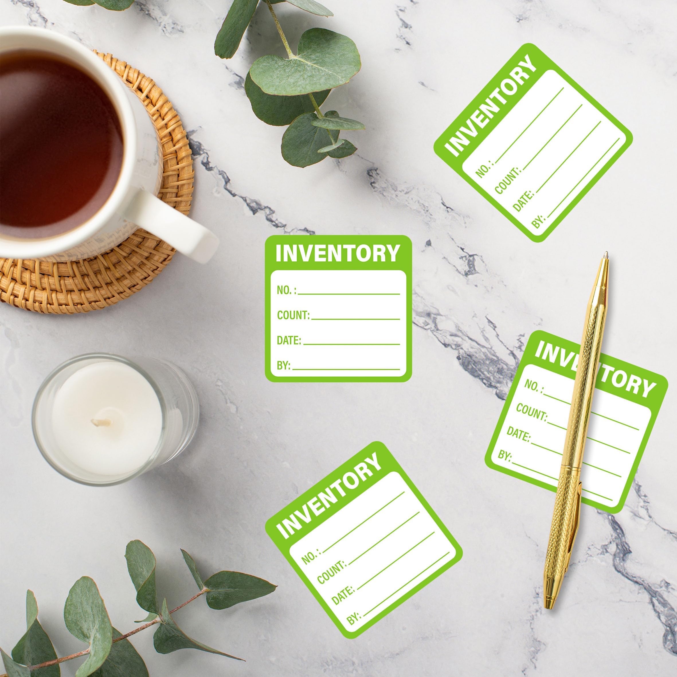 Snapklik.com : 600 Pcs Inventory Stickers Control Labels For Shipping ...