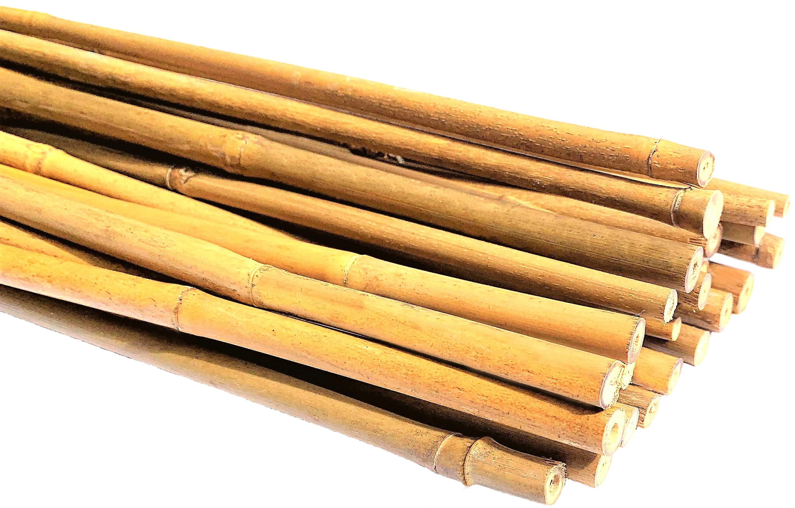 Natural Poles, Plant Support Garden Stakes 2ft Long (25-Count), Dlh Western