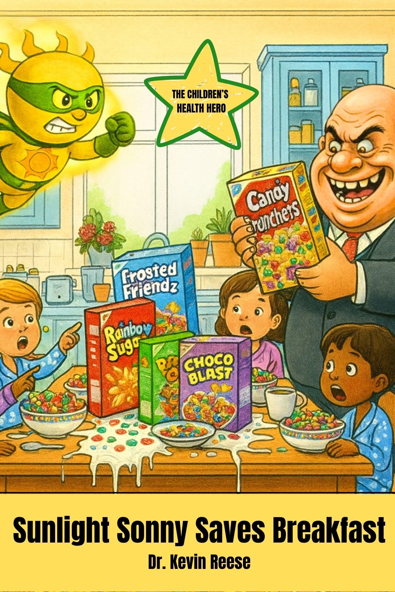 Sunlight Sonny Saves Breakfast: The Children's Health Hero (Sunlight Sonny Children's Books Book 3)