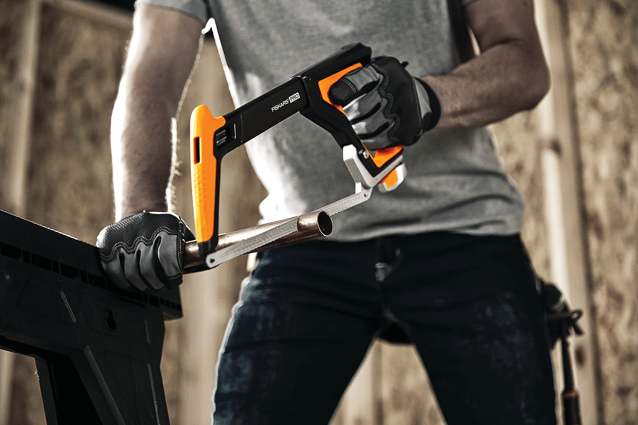 Fiskars Sierra de metales TrueTension™ (30 cm, 24 TPI)