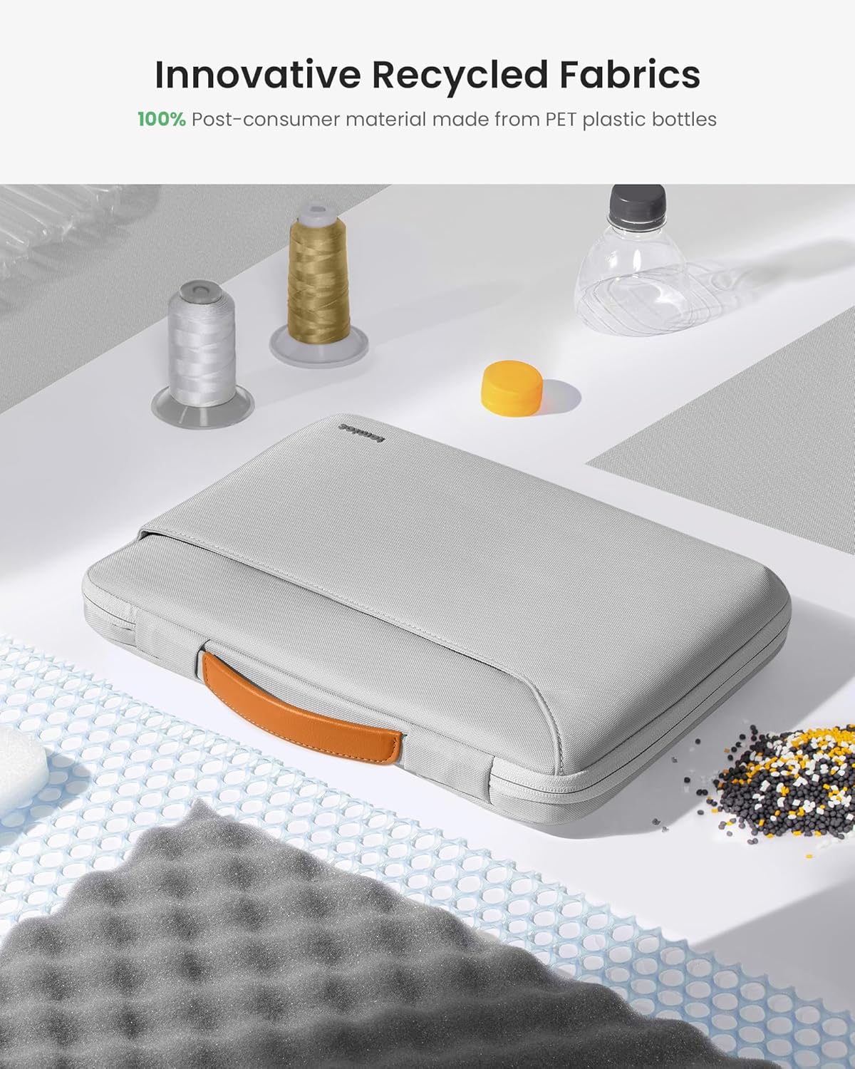 tomtoc 360 Protective Laptop Carrying Case for 13-inch MacBook Air M4/A3240 2025, M3/A3113, M2/A2681, M1/A2337, MacBook Pro M2/A2686, Water-Resistant Laptop Bag for 13" iPad Pro M4/iPad Air M3 M2 - Image 7