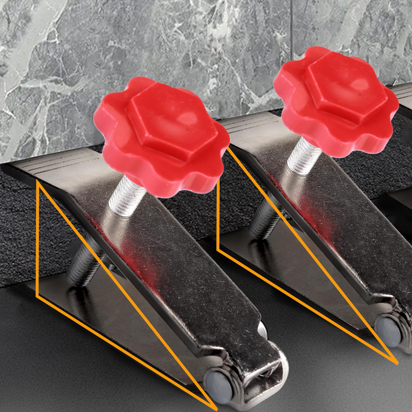 Fliesenheber,Fliesenaufzug Höhenversteller, für Wand-Anpassung, Trockenbau-Board Heben, manuelle Wand Fliese Hand Positionierung Werkzeug, Arbeitssparend (6)
