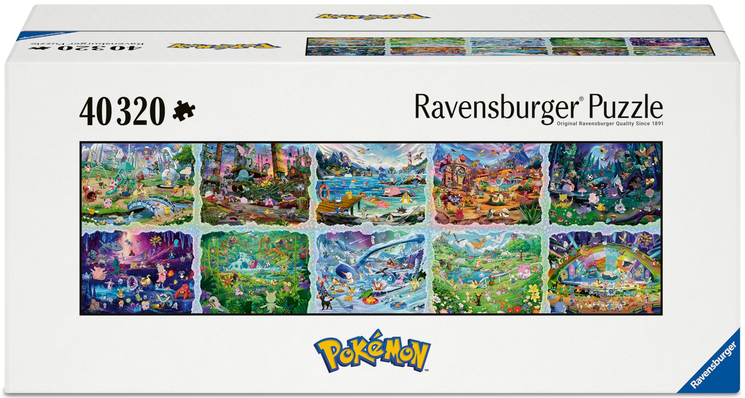 Ravensburger Erwachsenenpuzzle 40000 Teile - Pokémon - Celebration Journey