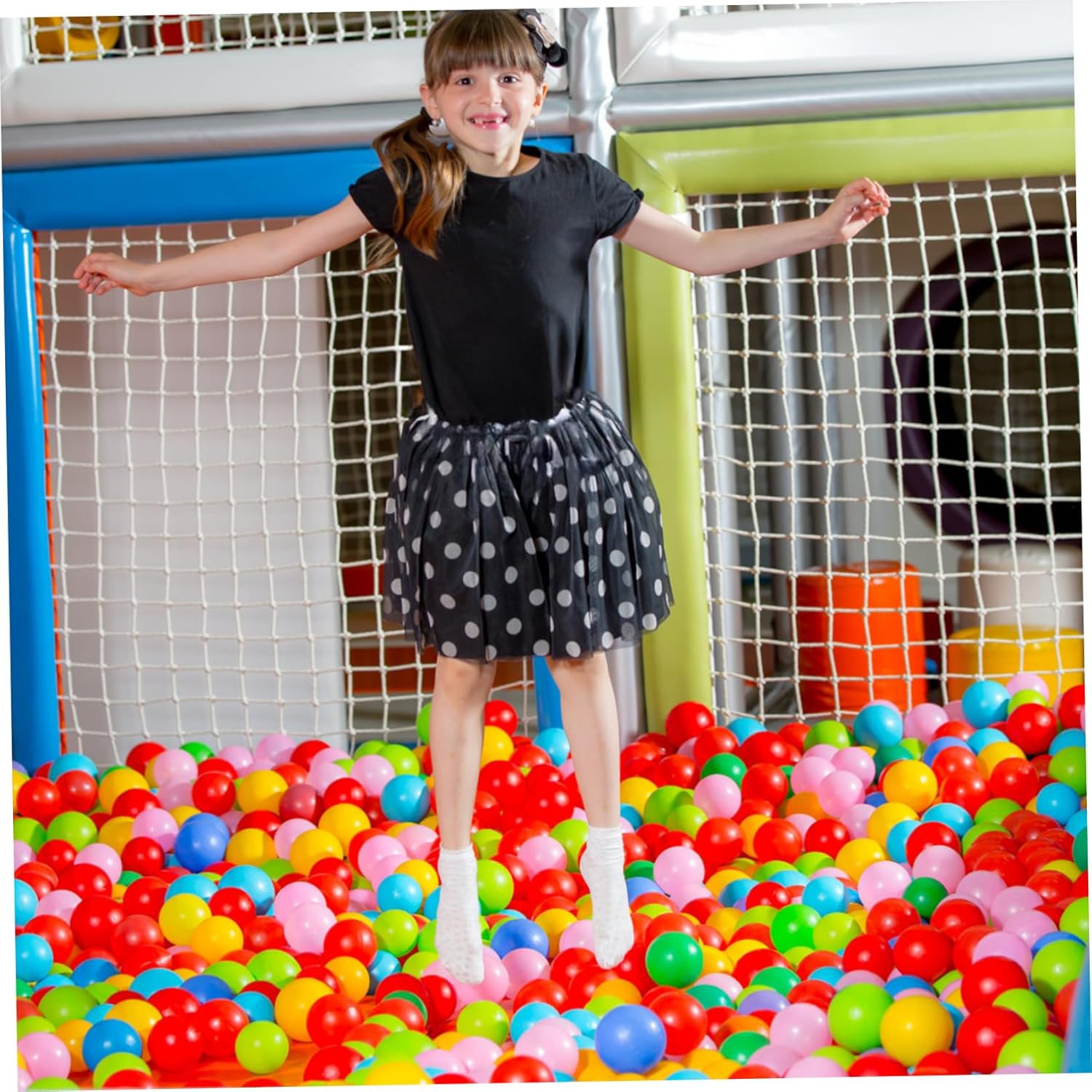100Pcs Ball Pit Balls for Playroom Lightweight Plastic Ocean Balls for Versatile Playthings for Pool Beach Activities for Skill Development Creative Fun