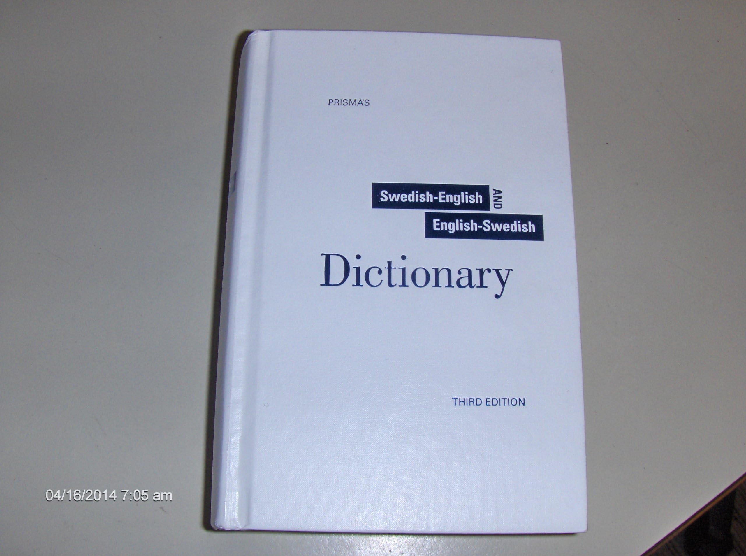 Prisma’s Unabridged Swedish-English/English-Swedish Dictionary