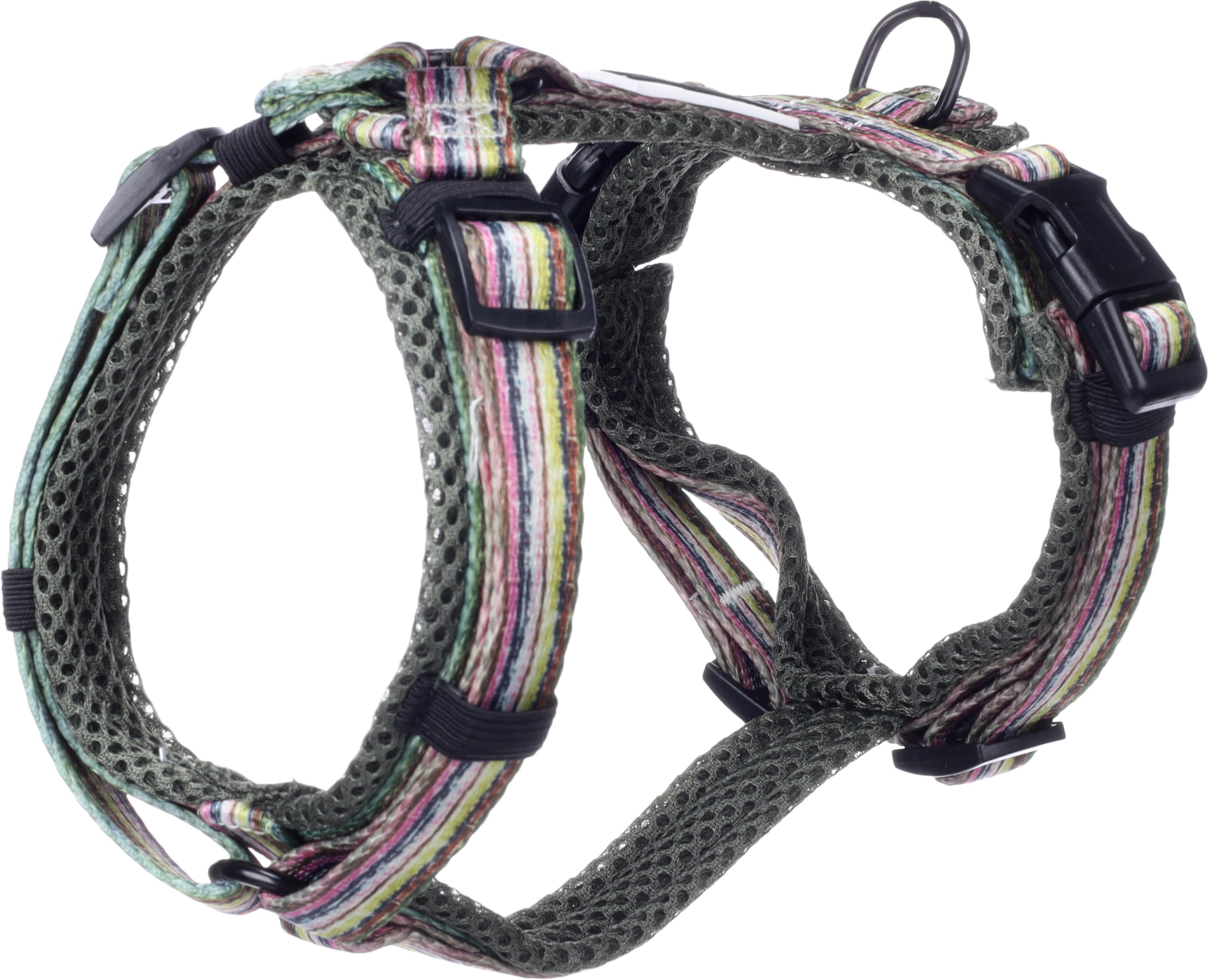 Dog Harness Y-shape Emerald Green XS 28-52cm 32-50cm 15mm