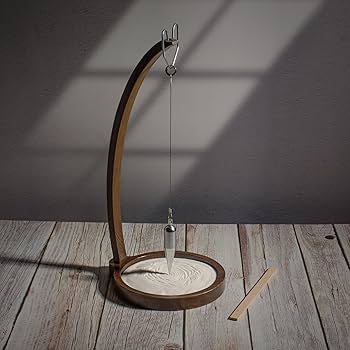Amazon.com: Kihomi Wooden Sand Pendulum for Desk | Creative
