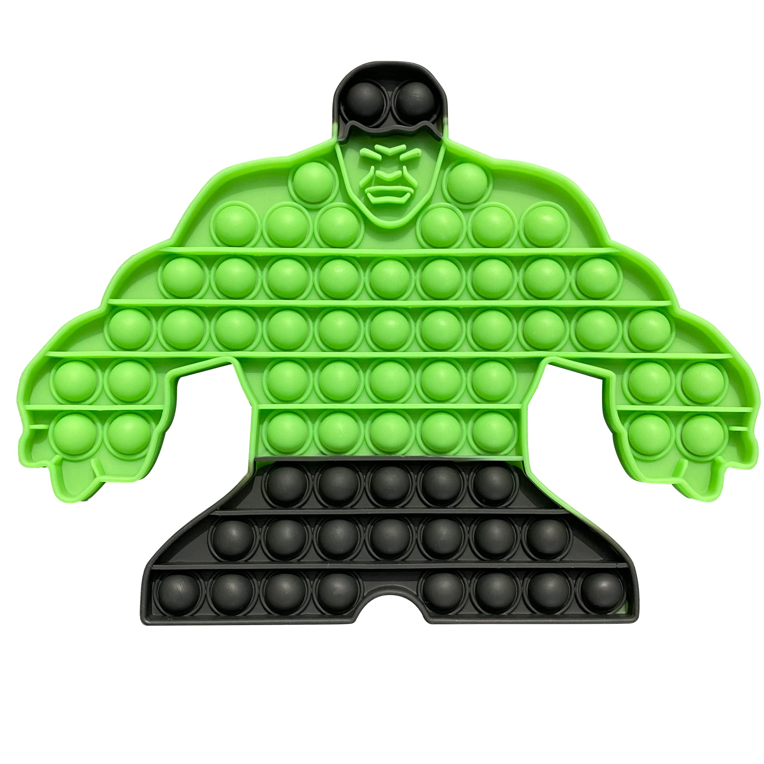 HoweNel Jumbo Bubble Popping Toy, Relieves Stress and Anxiety Figit Toys for Kids Adults/Infinity Cube/Squishies/Party Favor Fidget Pack (S-H)