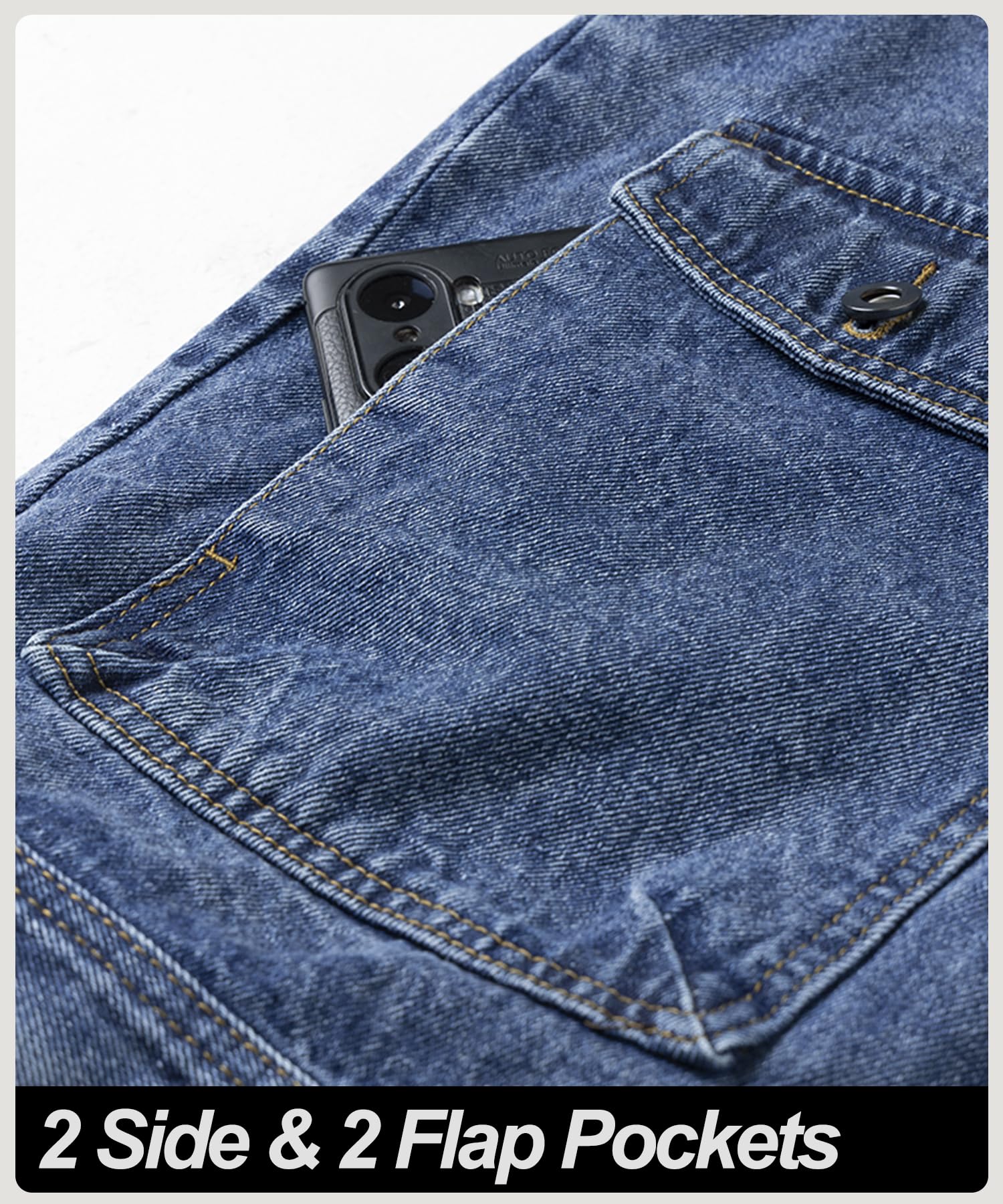 Homme Gilet en Jean Veste Courte sans Manches en Jean Vintage Sans Manches Veste à la Mode Motard Décontractée Denim Manteau de Moto