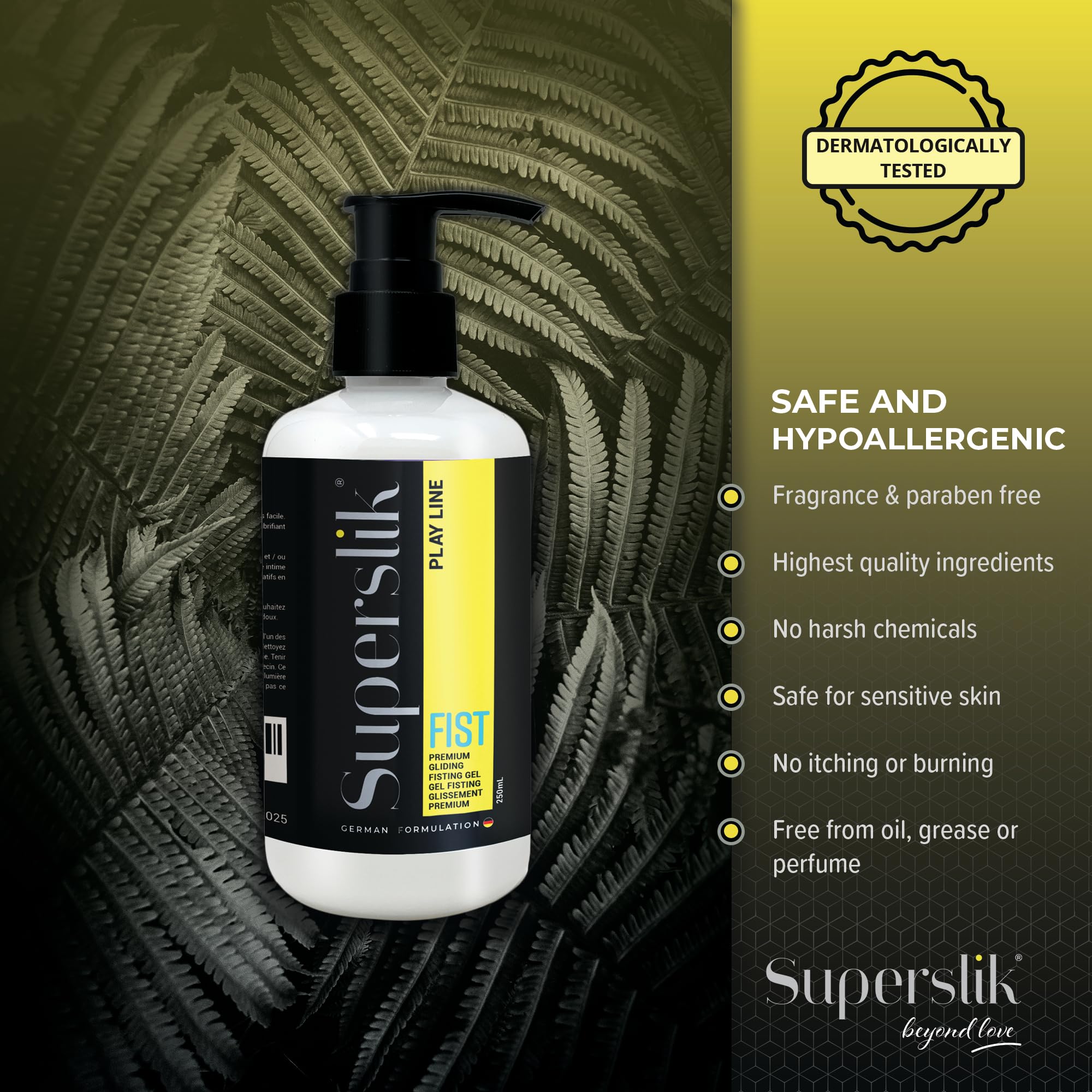 Personal Lubricant for Fisting and Anal Sex - Thick and Long Lasting Back-Door Gel - Hybrid Silicone and Water Based Anal Lube for Men | Women | Gays