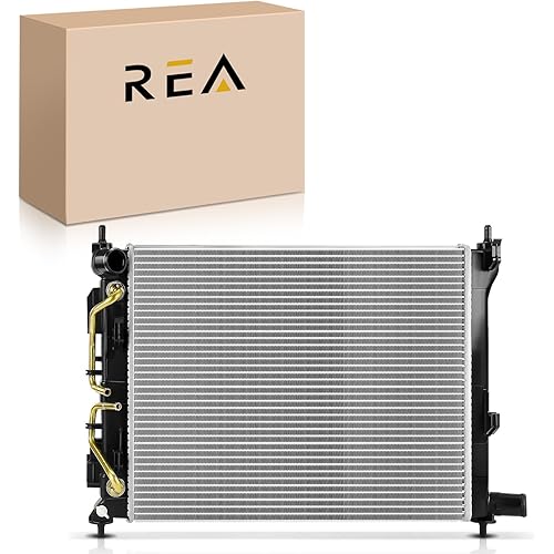 Engine Coolant Radiator Assembly with Transmission Oil Cooler Compatible with Hyundai Venue 2020 2021 2022 2023, 1.6L Denim Essential Preferred SE SEL Trend Ultimate