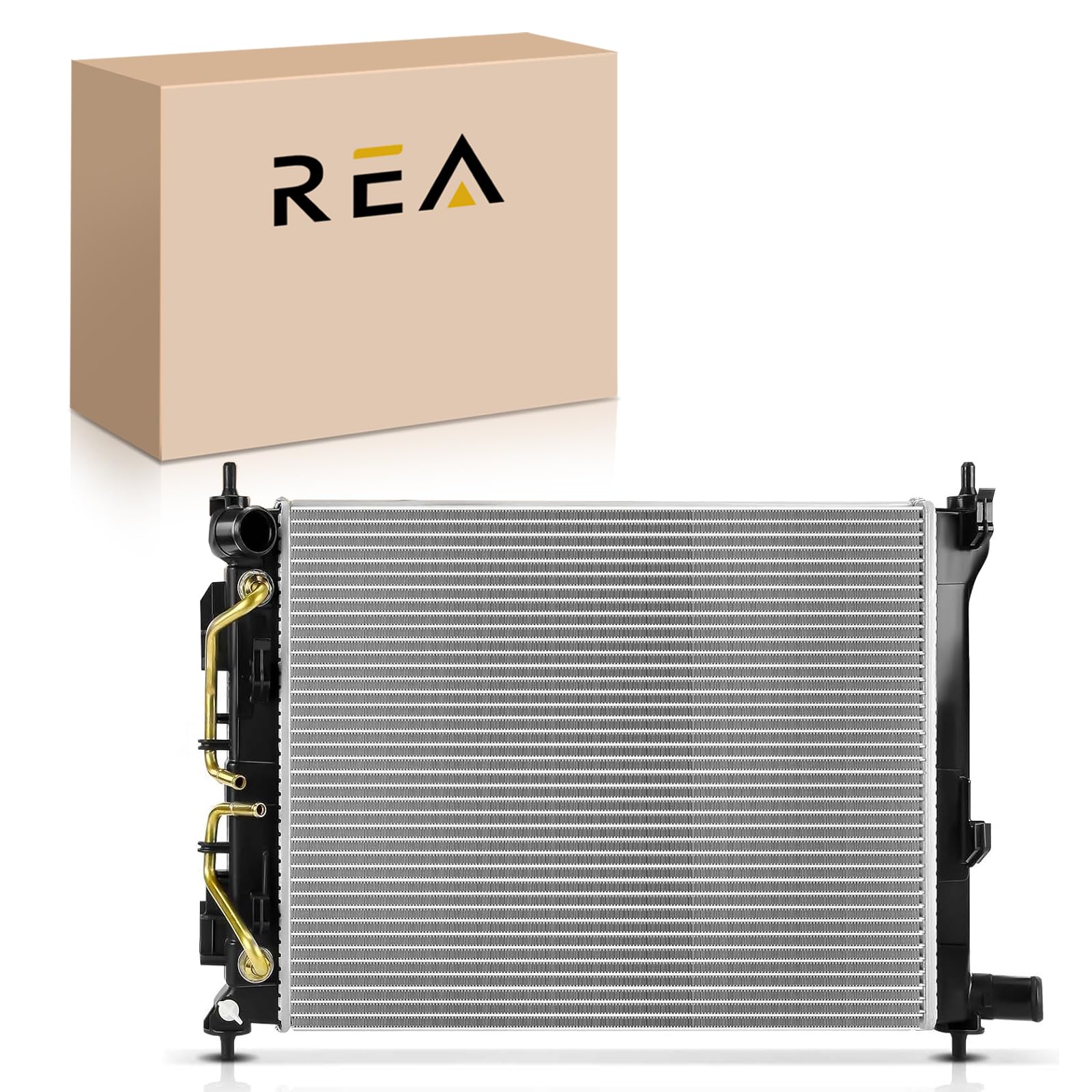 Engine Coolant Radiator with Transmission Oil Cooler Compatible with Hyundai Venue 1.6L 2020-2021 Replace HY3010233, 13890, 25310K2050