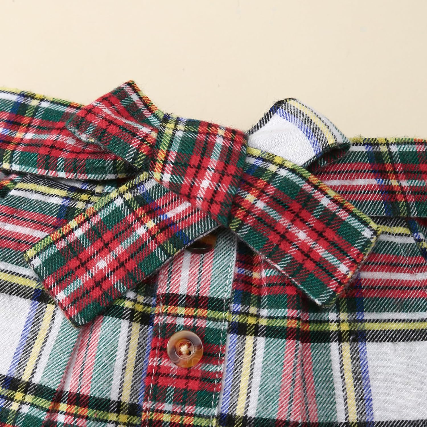 Newborn Baby Girl Plaid Outfits Long Sleeves Knit Ribbed Romper Plaid Belt Skirt Set Fall Winter Clothes 0-18M - Image 6