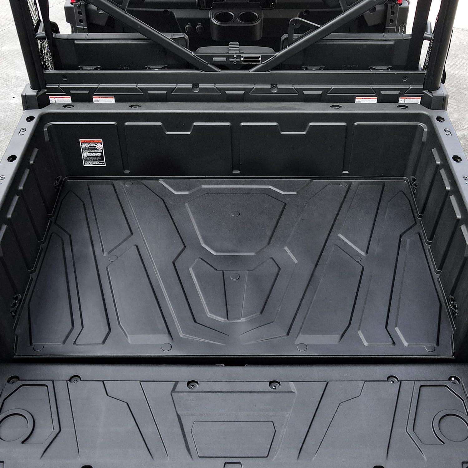 KEWISAUTO TPE Bed Mat Liners for CFMOTO Uforce 1000 XL 2019-2024, Rubber Rear Cargo Bed Mat All Weather Protection Slush Liner for CFMOTO Uforce 1000/1000 XL 2019-2024 Accessories - Image 2