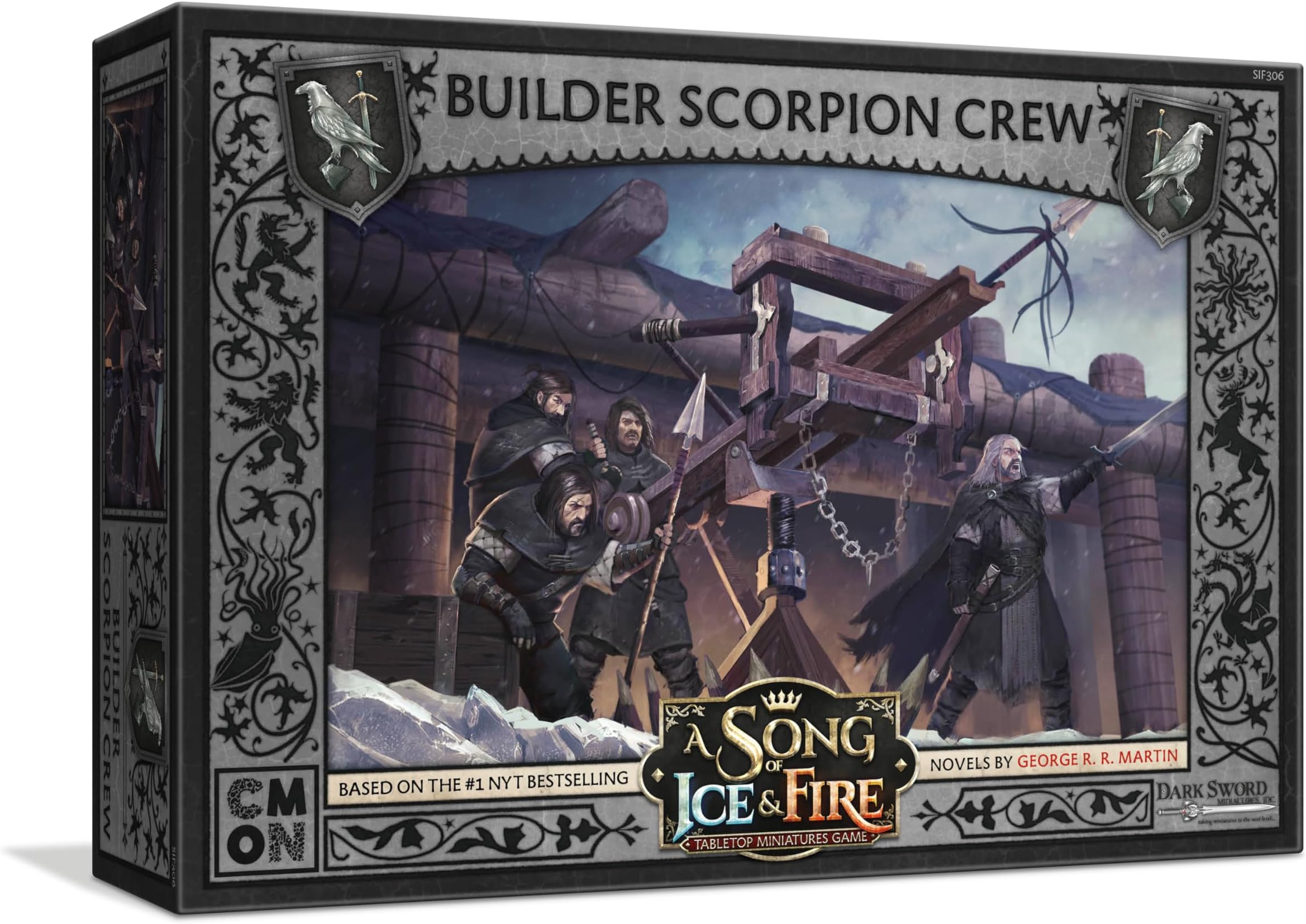 A Song of Ice and Fire Tabletop Miniatures Game Builder Scorpion Crew Unit Box | Strategy Game for Teens and Adults | Ages 14+ | 2+ Players | Average Playtime 45-60 Minutes | Made by CMON